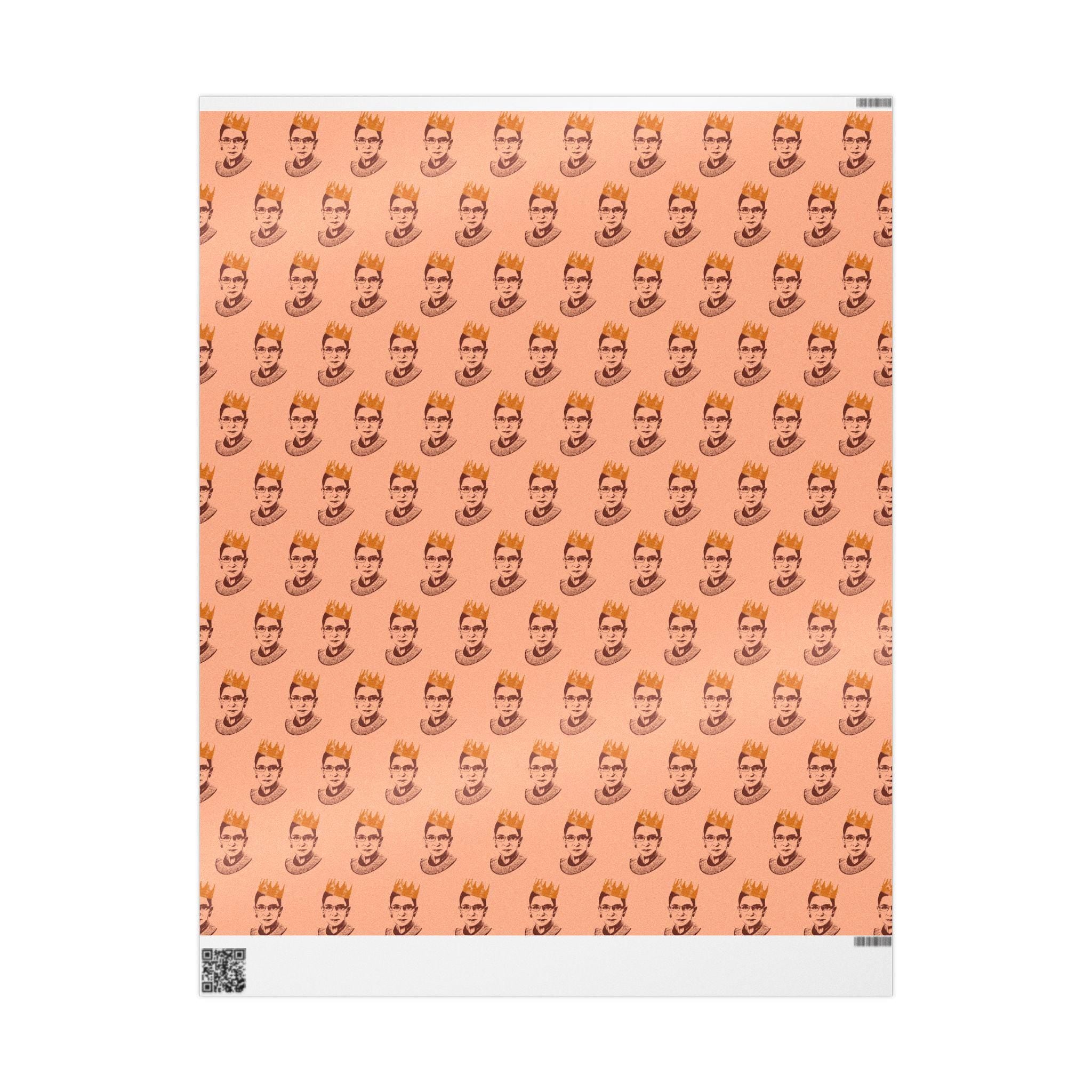 RBG I Dissent Wrapping Paper, Feminist Gift Wrap