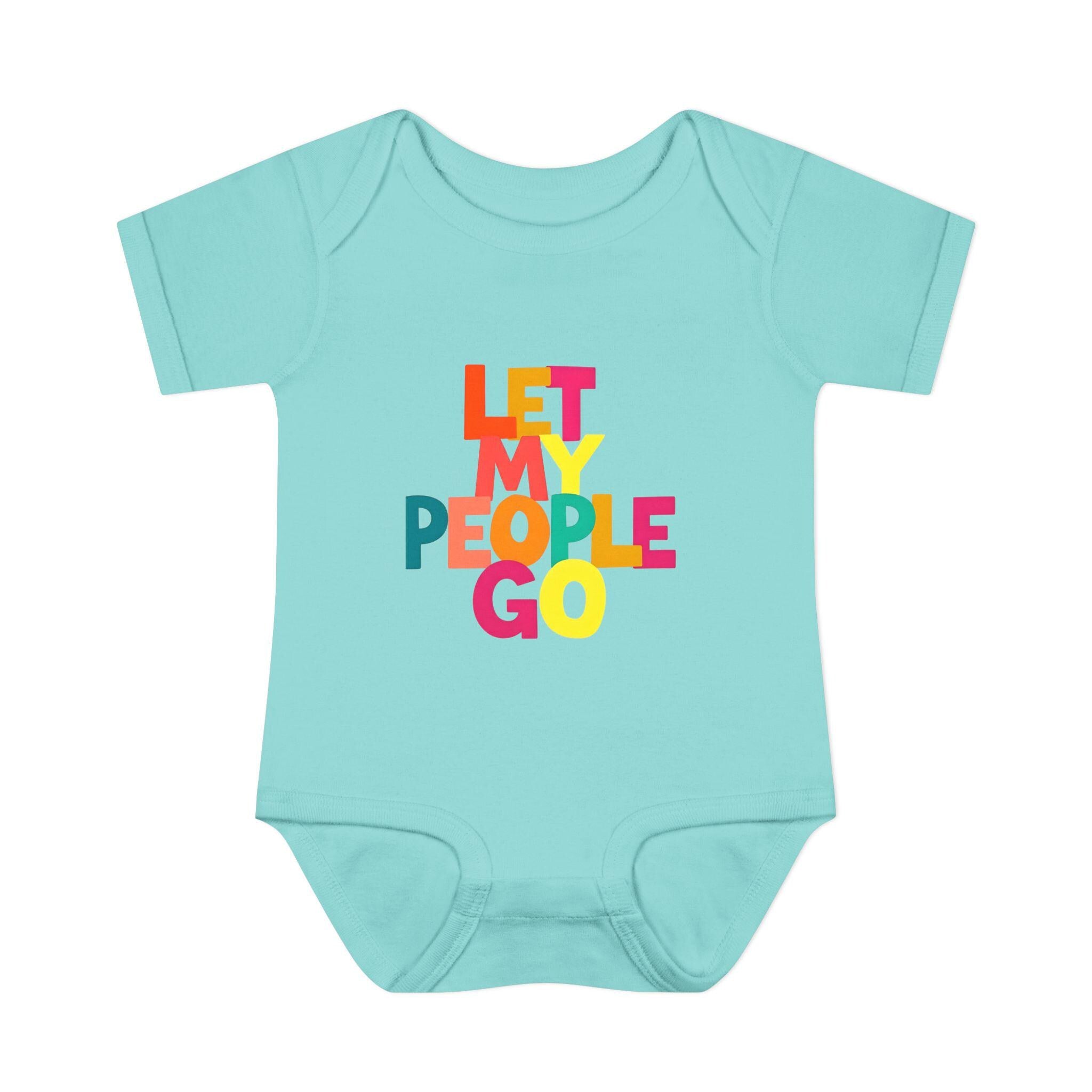 Let My People Go Baby Bodysuit, Funny Jewish Passover Infant Outfit