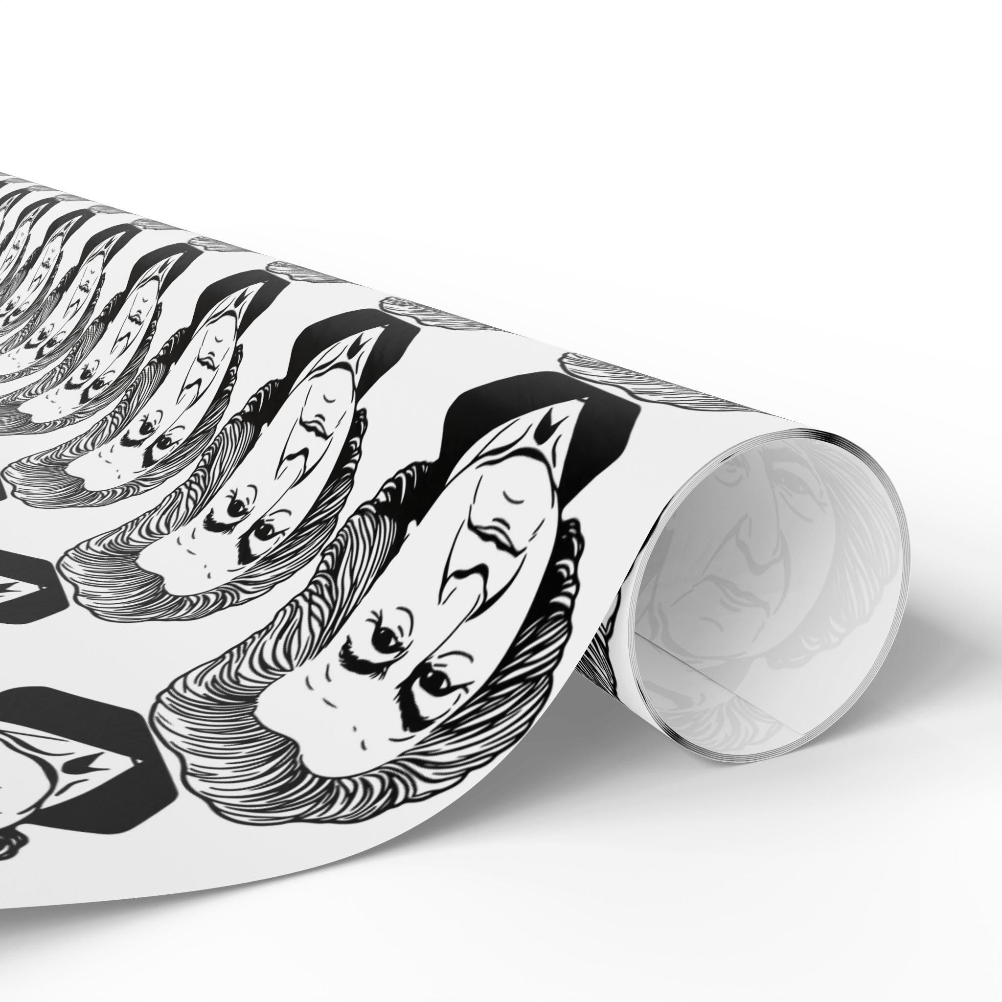 Golda Meir Wrapping Paper | Israeli Prime Minister Gift Wrap