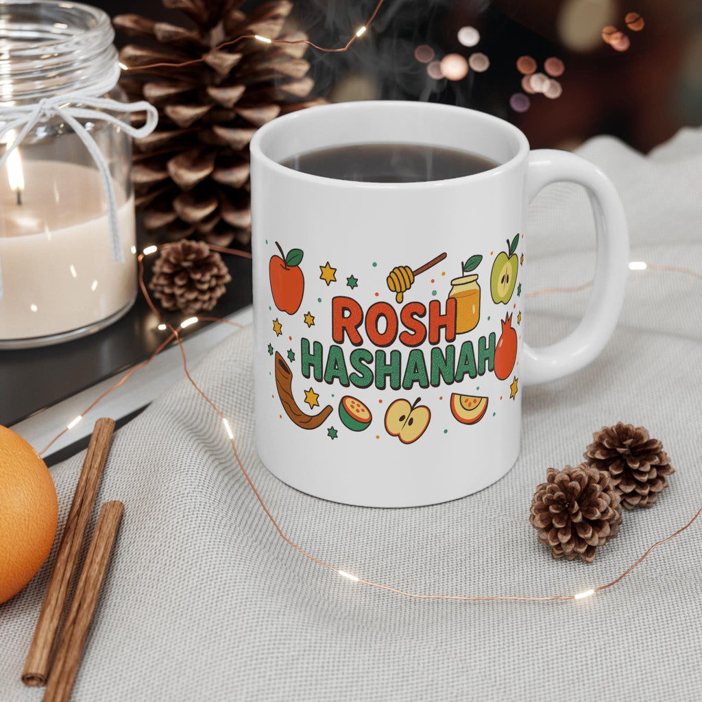 Rosh Hashanah Mug, Shanah Tovah, Jewish New Year Gift