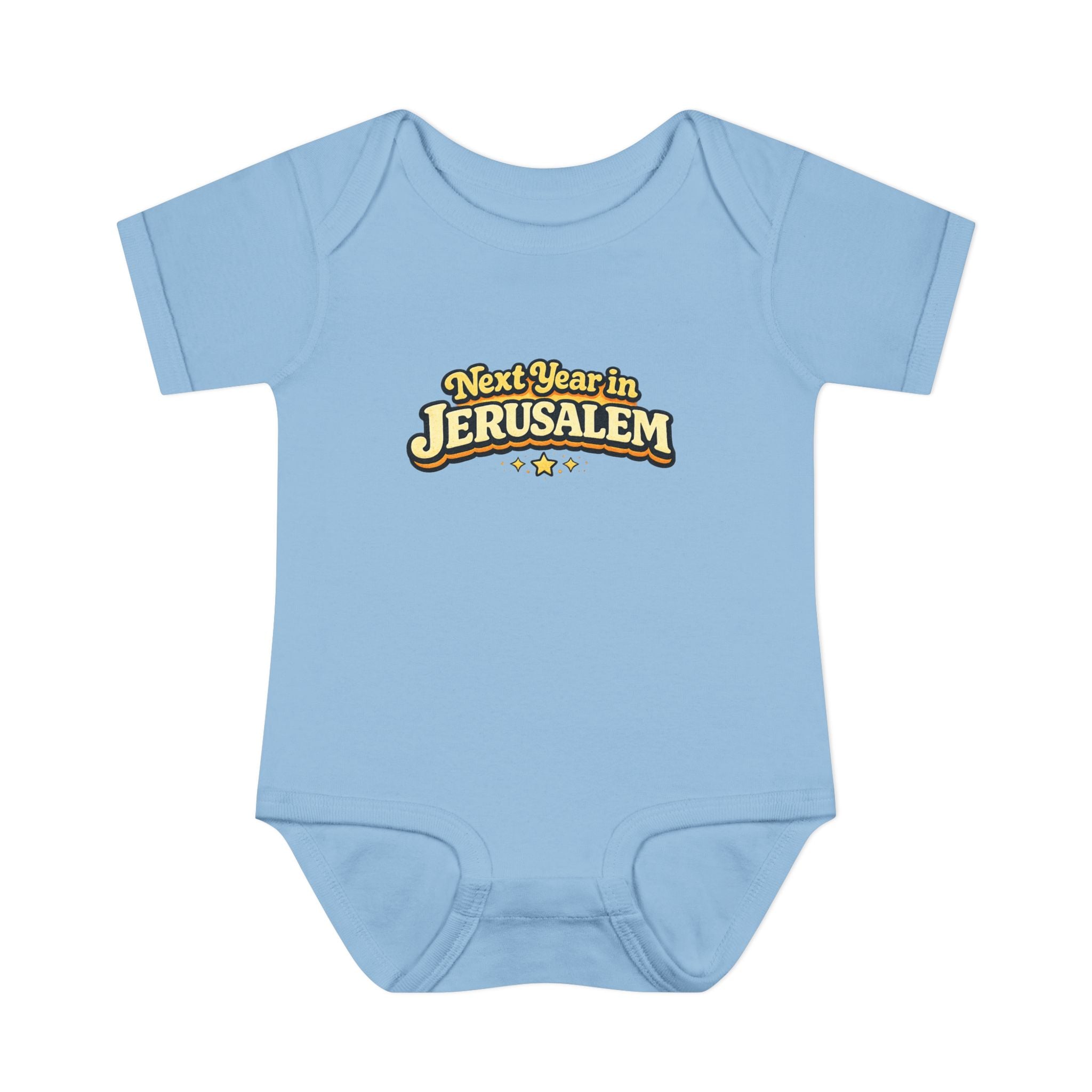 Next Year in Jerusalem Bodysuit | Baby Jewish Holiday Passover Shirt