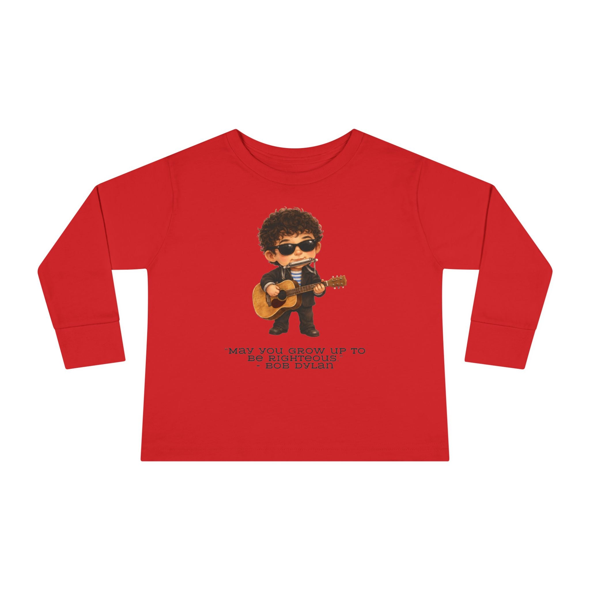 Bob Dylan Kids Shirt, May You Grow Up to Be Righteous Quote Tee, Jewish Music Legend Kids Shirt, Jewish History Shirt