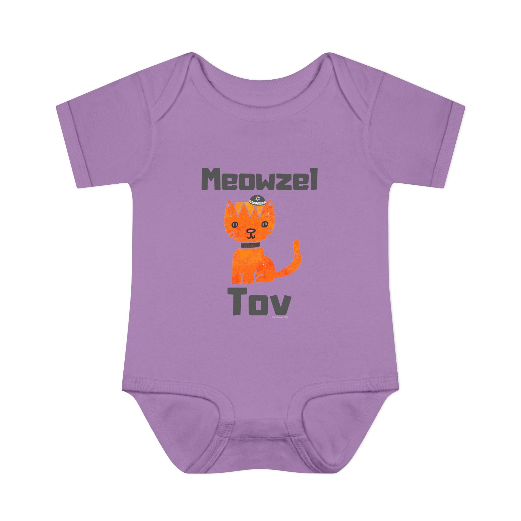 meowzel tov Cat mazel tov Infant Jersey One Piece Perfect for Baby Showers, Bris, Hanukkah, jewish gifts,