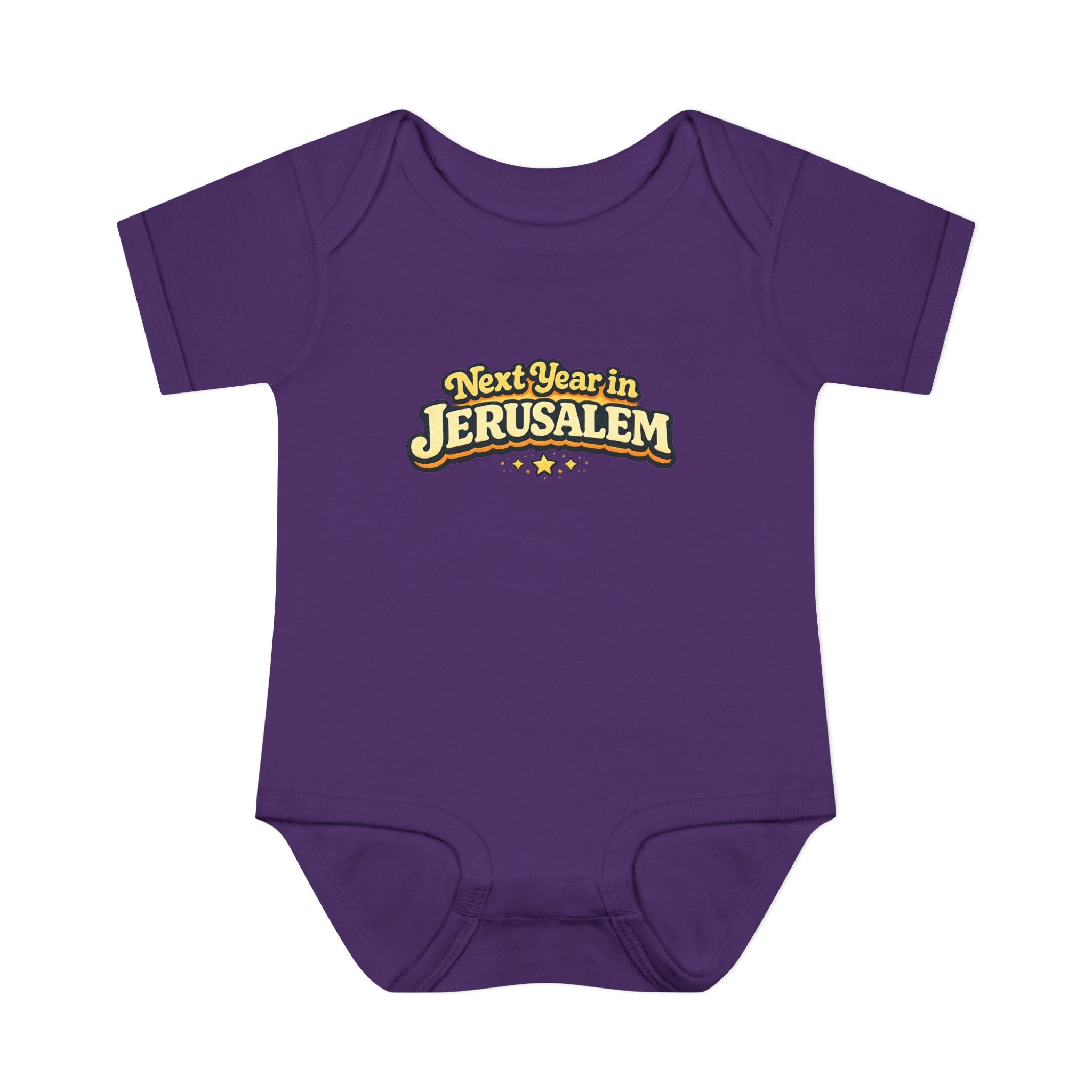 Next Year in Jerusalem Bodysuit | Baby Jewish Holiday Passover Shirt