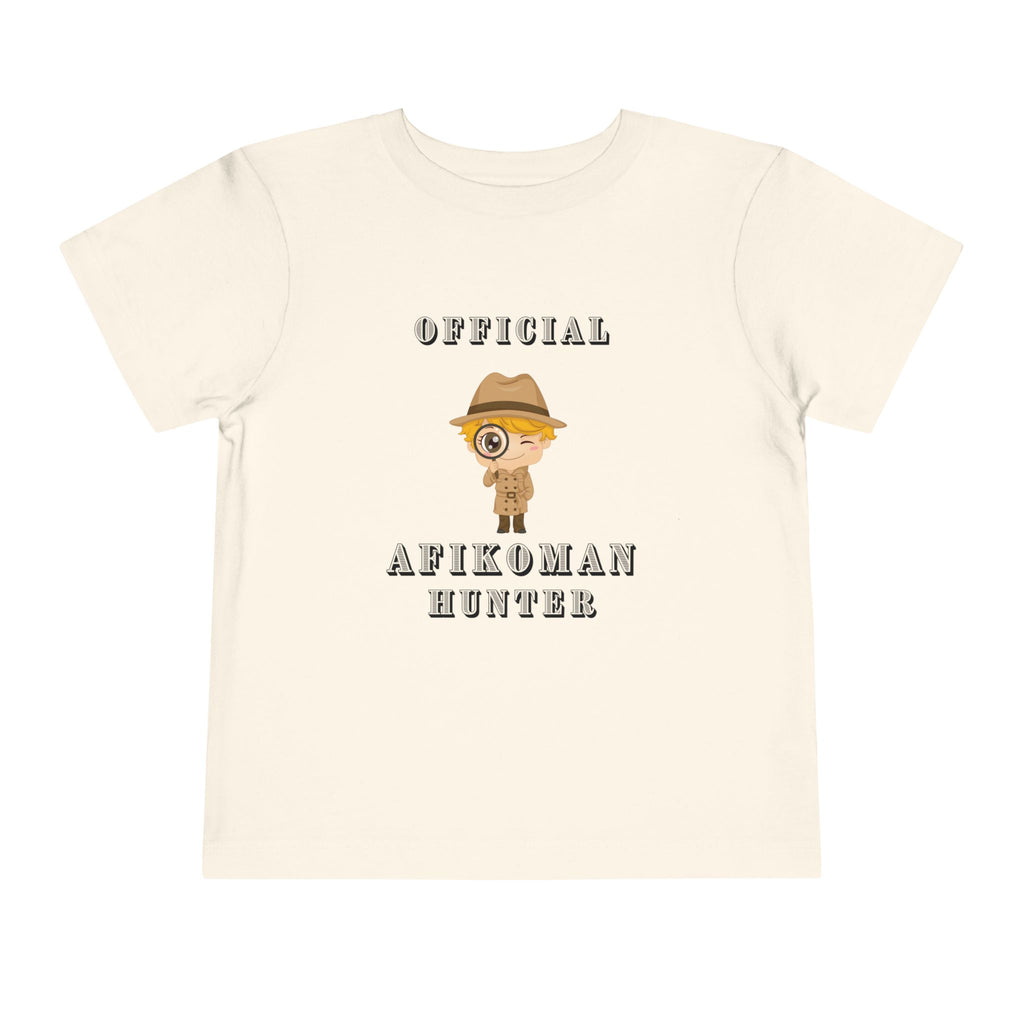 Afikomen Hunter Toddler T Shirt, Passover Kids Shirt , Pesach Seder Outfit, Jewish Holiday Kids Gift girl