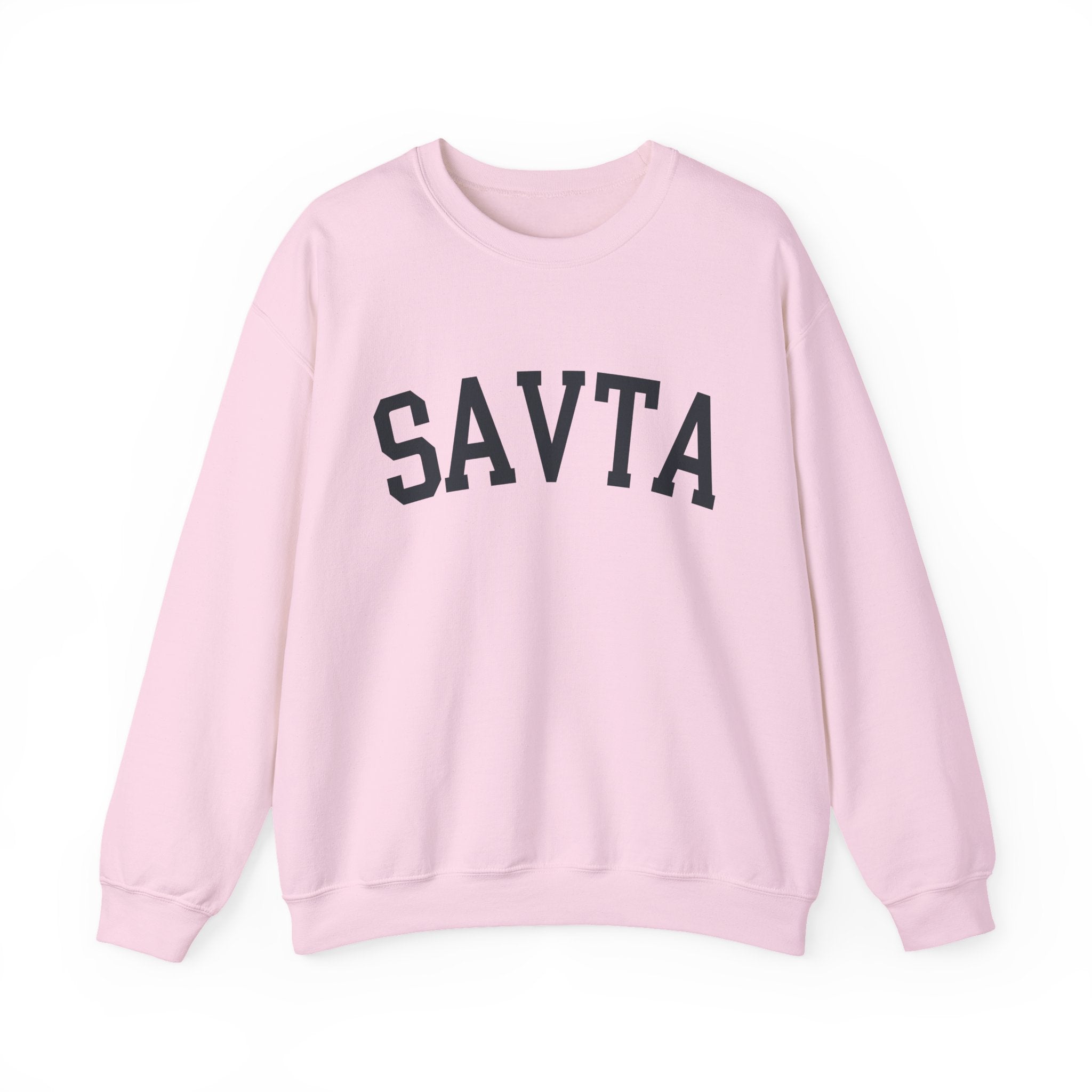 Savta Sweatshirt Hebrew Grandma Crewneck, Jewish Mom Cozy Pullover, Embroidered Bubbe Gift