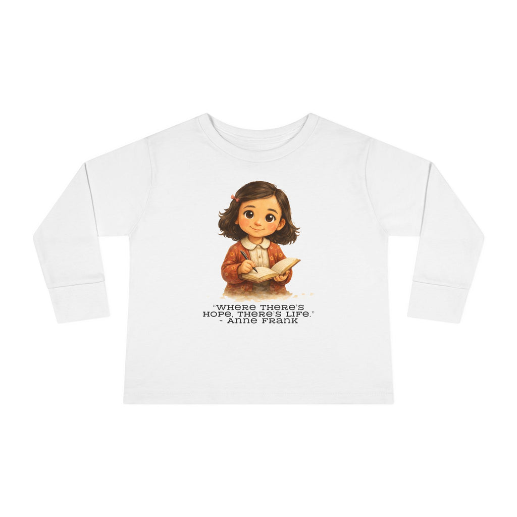 Anne Frank Kids Shirt, Jewish Hero Kids Tee Inspirational Quote, Jewish History Shirt for Children, Hebrew School Gift, Jewish Pride Kids