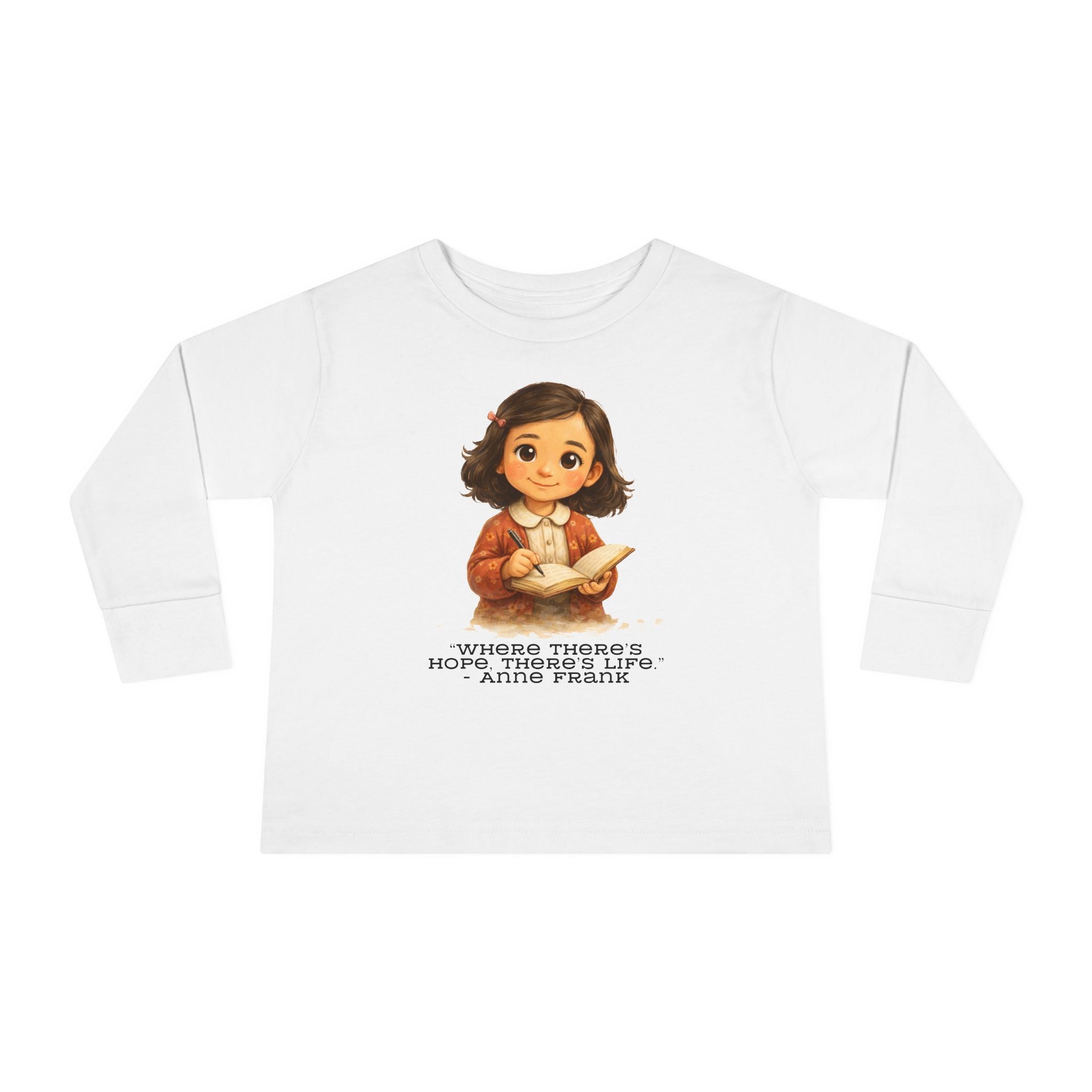 Anne Frank Kids Shirt, Jewish Hero Kids Tee Inspirational Quote, Jewish History Shirt for Children, Hebrew School Gift, Jewish Pride Kids