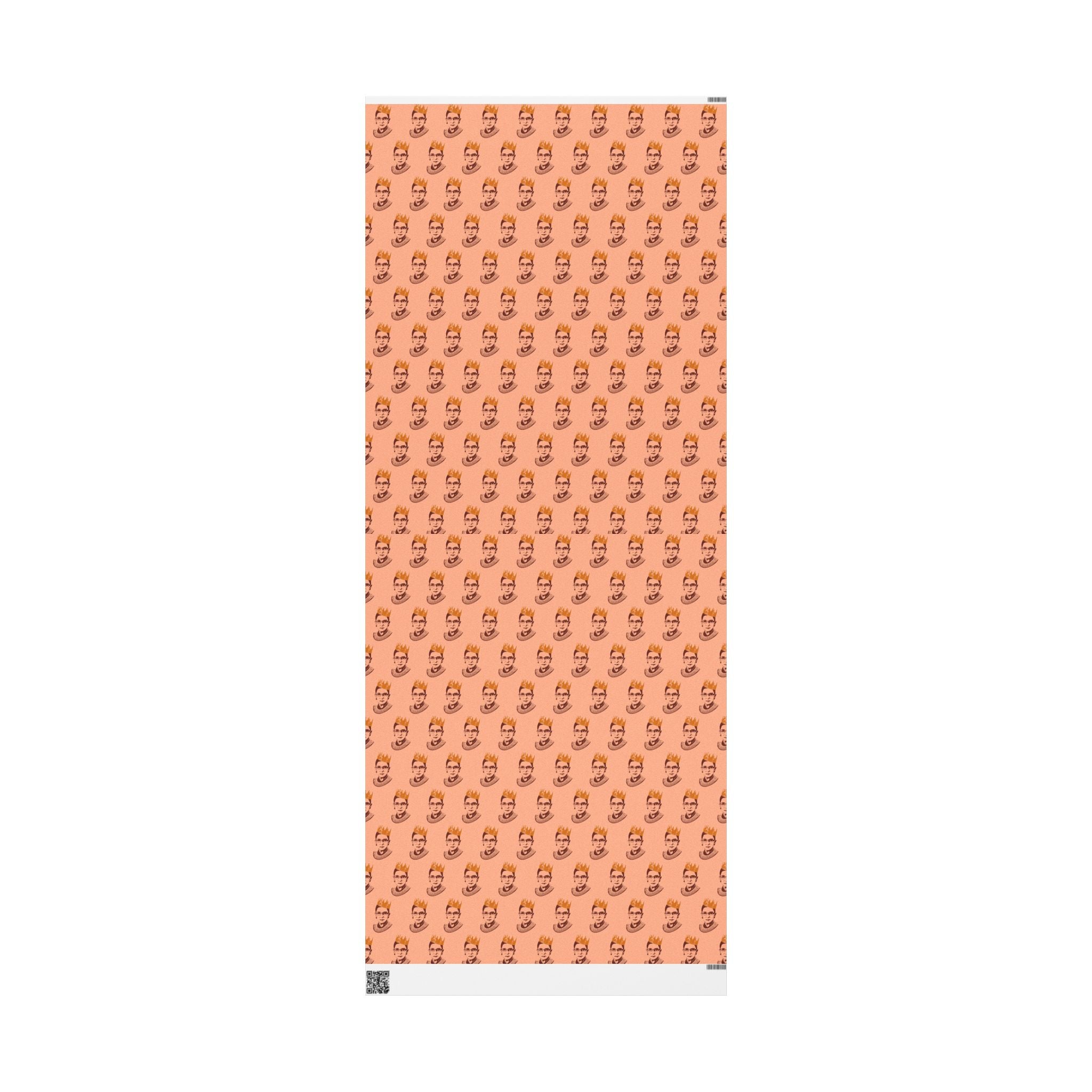 RBG I Dissent Wrapping Paper Jewish Gift Wrap, Ruth Bader Ginsburg Feminist Holiday Paper, Activist Hanukkah Gift