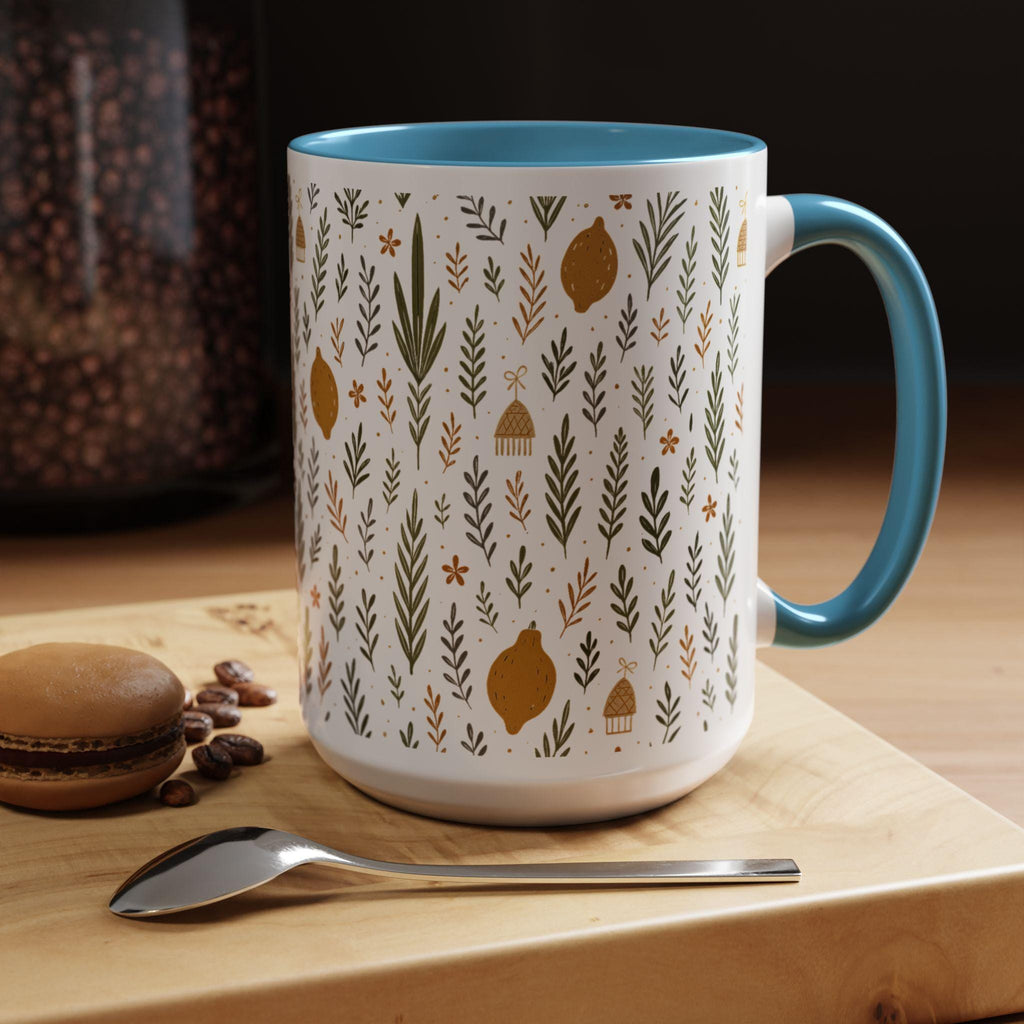 Sukkot Coffee Mug, Jewish Holiday, Festival of Booths
