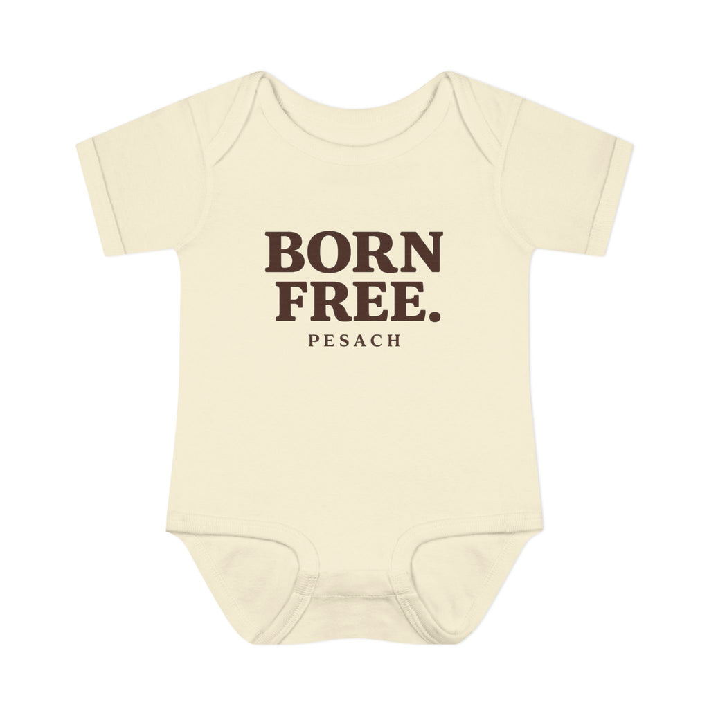 Born Free Pesach Bodysuit | Infant Onesie, Passover Baby Tee