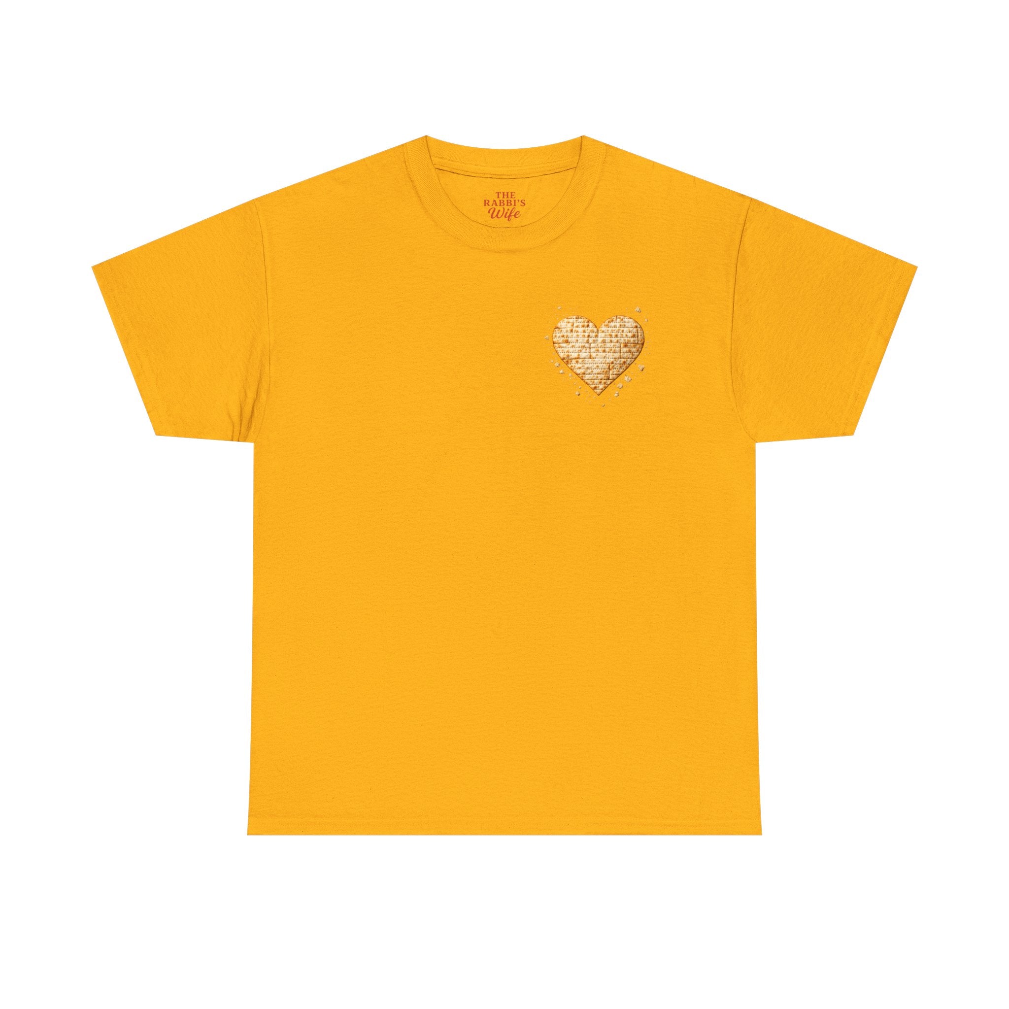 Matzah Heart T Shirt Passover Shirt for Women, Jewish Holiday Tee, Matzah Texture Love Shirt, Jewish Mom Gift