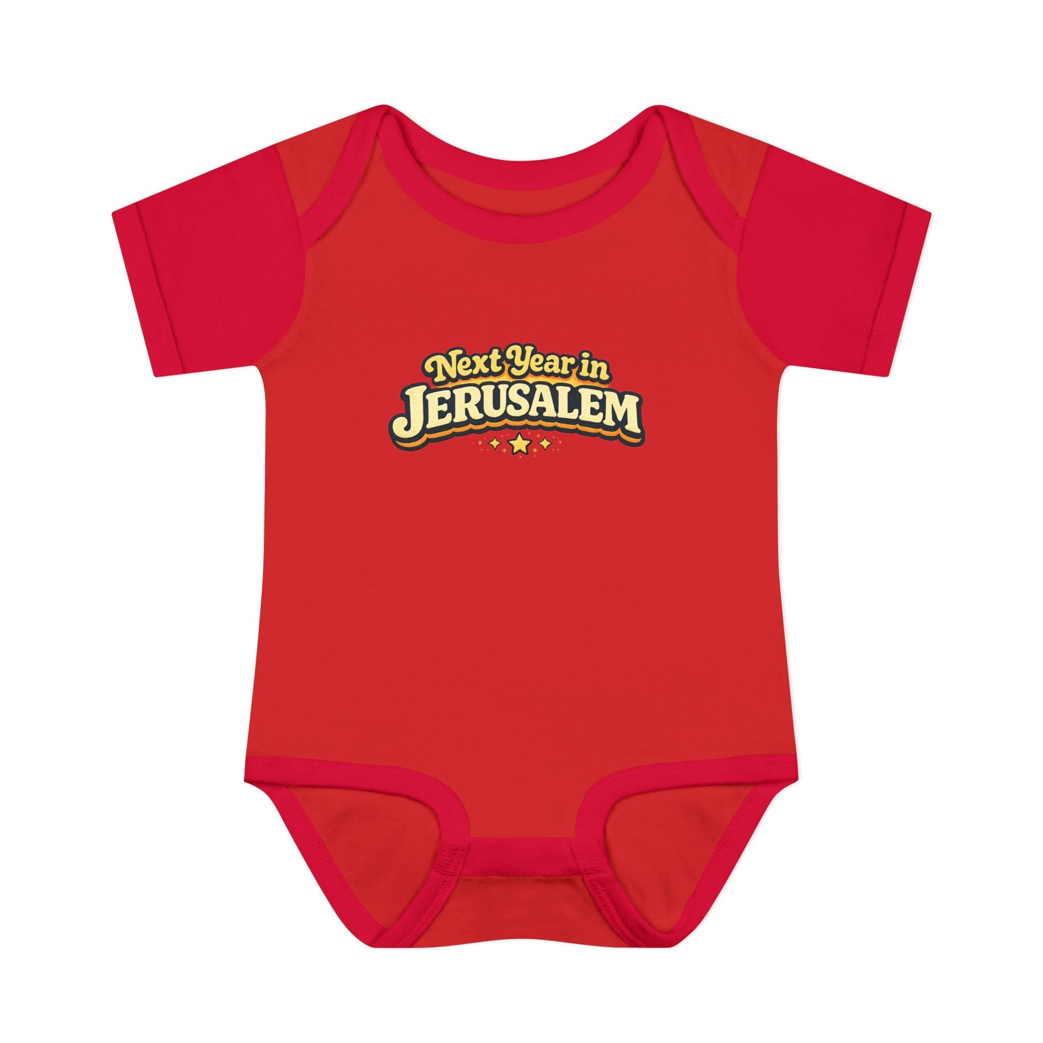 Next Year in Jerusalem Bodysuit | Baby Jewish Holiday Passover Shirt
