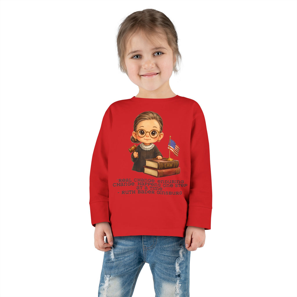 Ruth Bader Ginsburg Kids Shirt, RBG Quote Kids Tee, Jewish Hero Kids Shirt, Jewish History Shirt for Children, Girl Power Kids