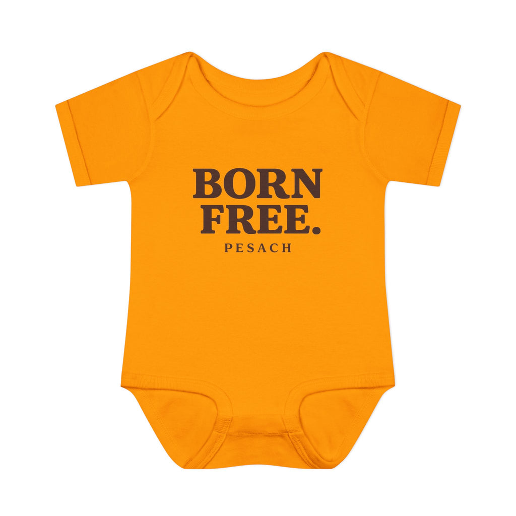 Born Free Pesach Bodysuit | Infant Onesie, Passover Baby Tee