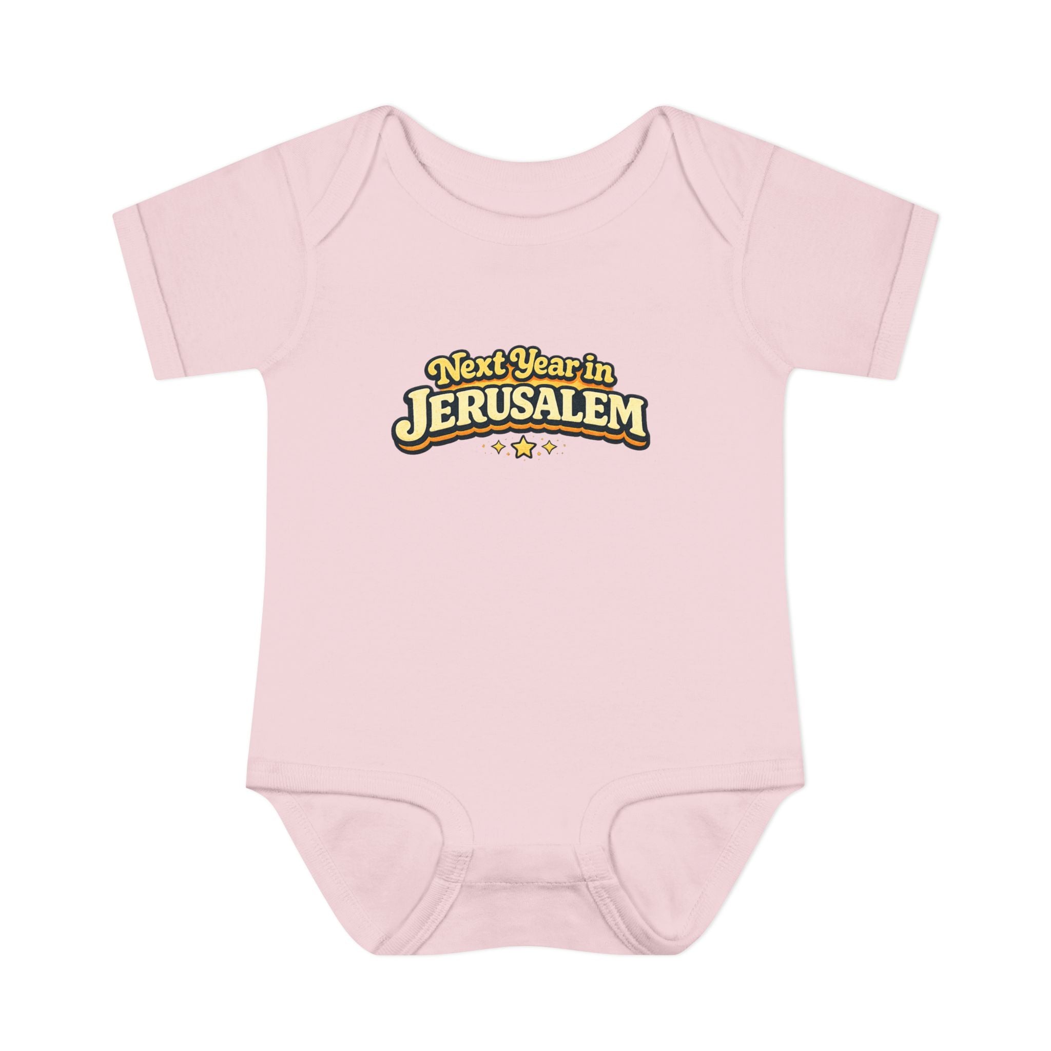 Next Year in Jerusalem Bodysuit | Baby Jewish Holiday Passover Shirt