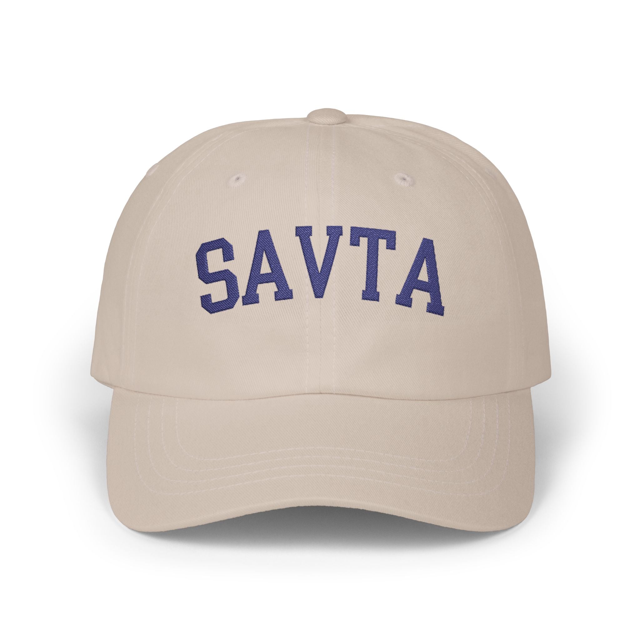 Savta Embroidered Baseball Cap Jewish Grandma Hat Hebrew Grandmother Gift College Style Dad Hat Adjustable Cotton