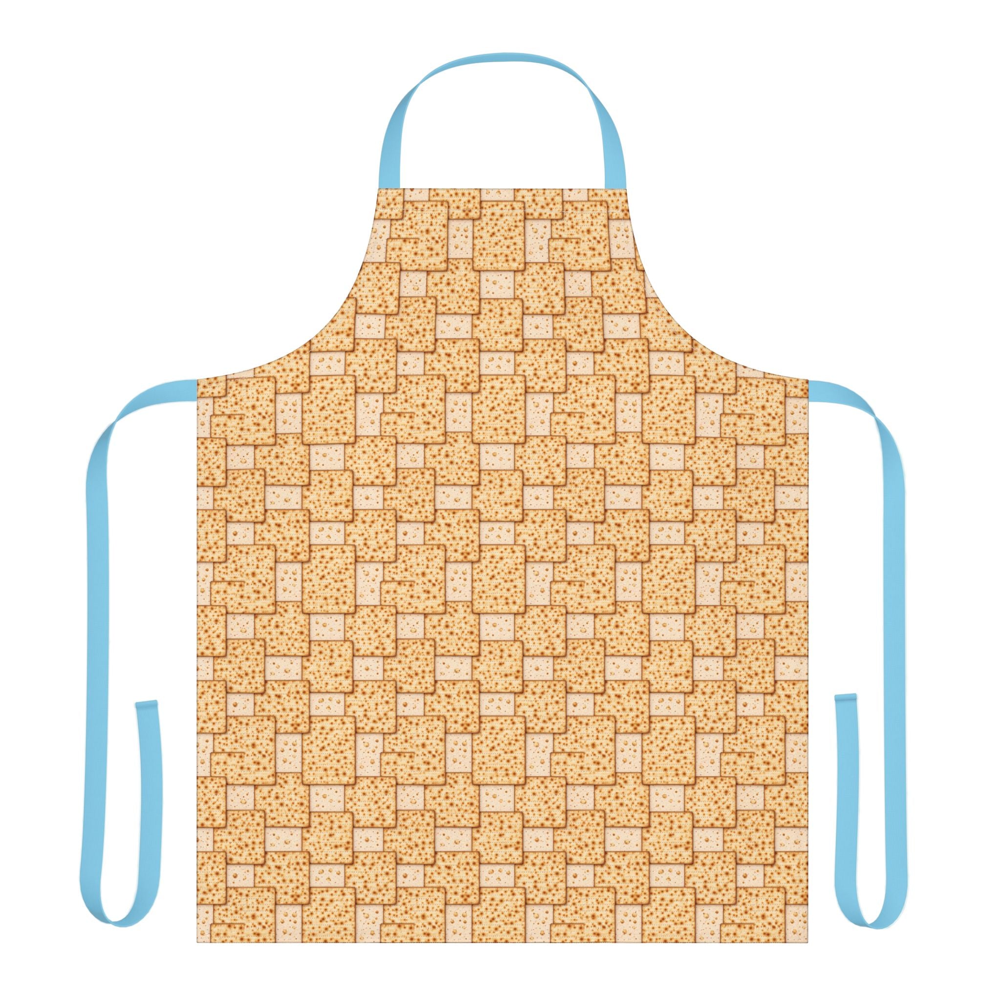 Passover Matzah Apron Jewish Holiday Cooking Apron, Pesach Kitchen Apron, Seder Hostess Gift, Modern Judaica Kitchen Decor