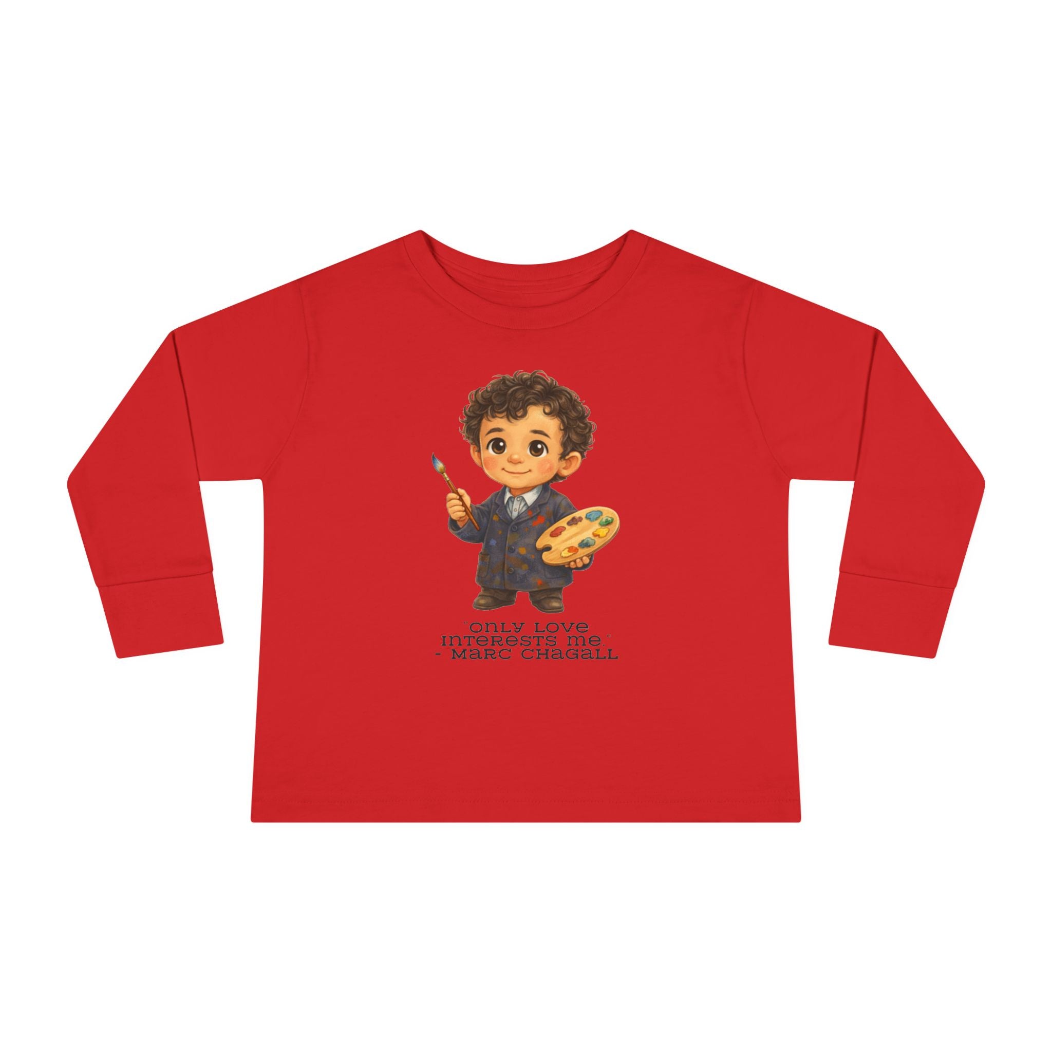 Marc Chagall Kids Shirt, Only Love Interests Me Quote Tee, Jewish Artist Kids Shirt, Jewish Art History Shirt