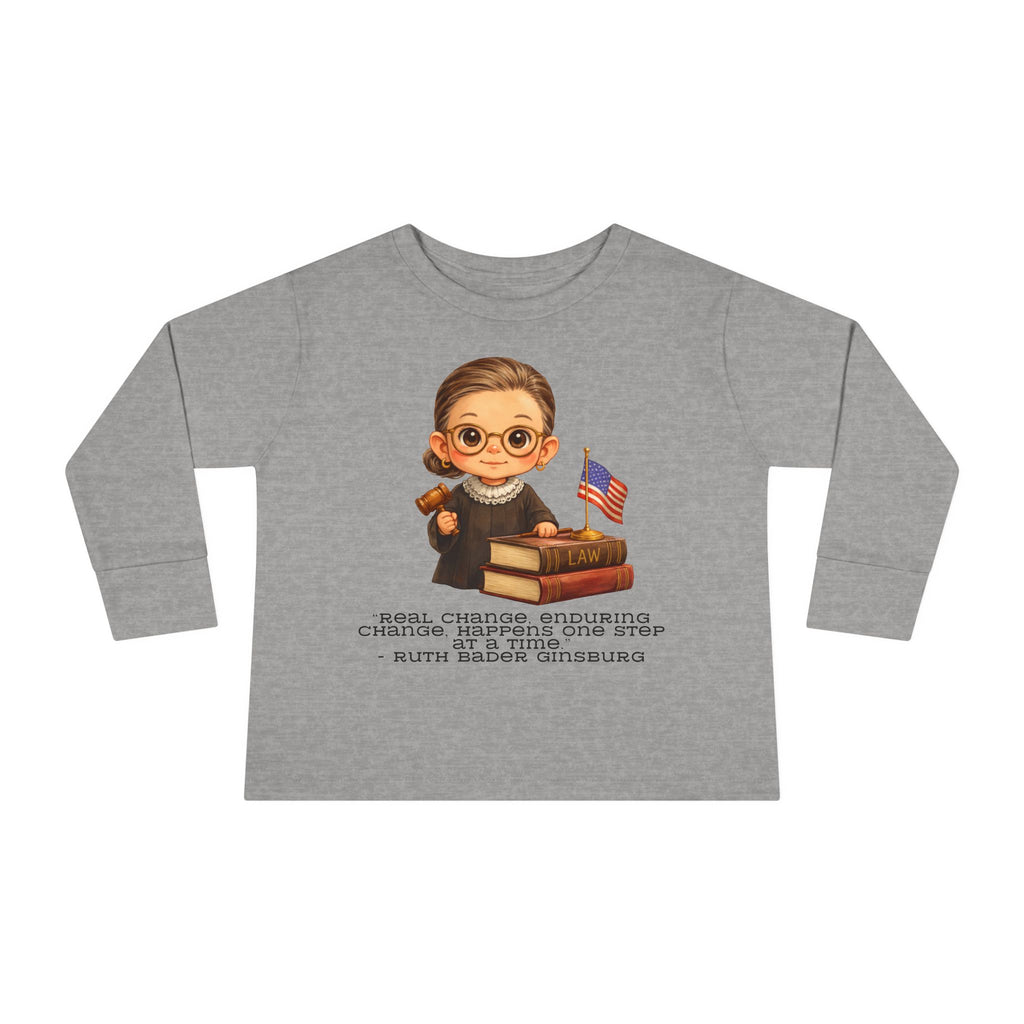 Ruth Bader Ginsburg Kids Shirt, RBG Quote Kids Tee, Jewish Hero Kids Shirt, Jewish History Shirt for Children, Girl Power Kids