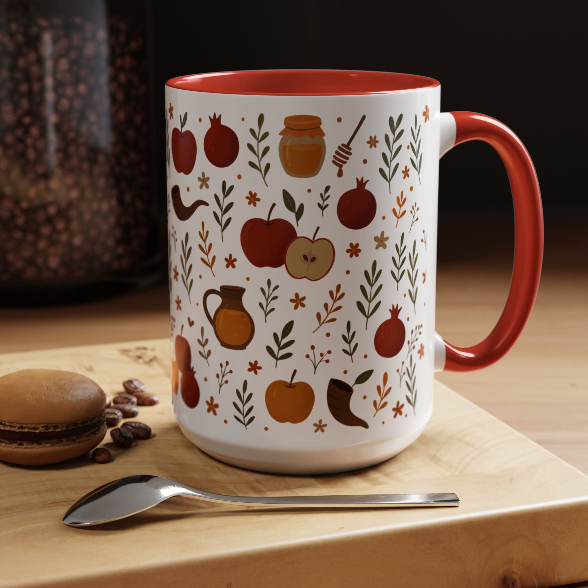 LShana Tova Rosh Hashanah Mug Jewish New Year Coffee Cup 11oz or 15oz, Shana Tova Gift for Rabbi or Host