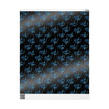 Black Mazel Tov Wrapping Paper Roll, Jewish Gift Wrap for Wedding Bar Mitzvah Bat Mitzvah, Modern Judaica Simcha Present Wrap