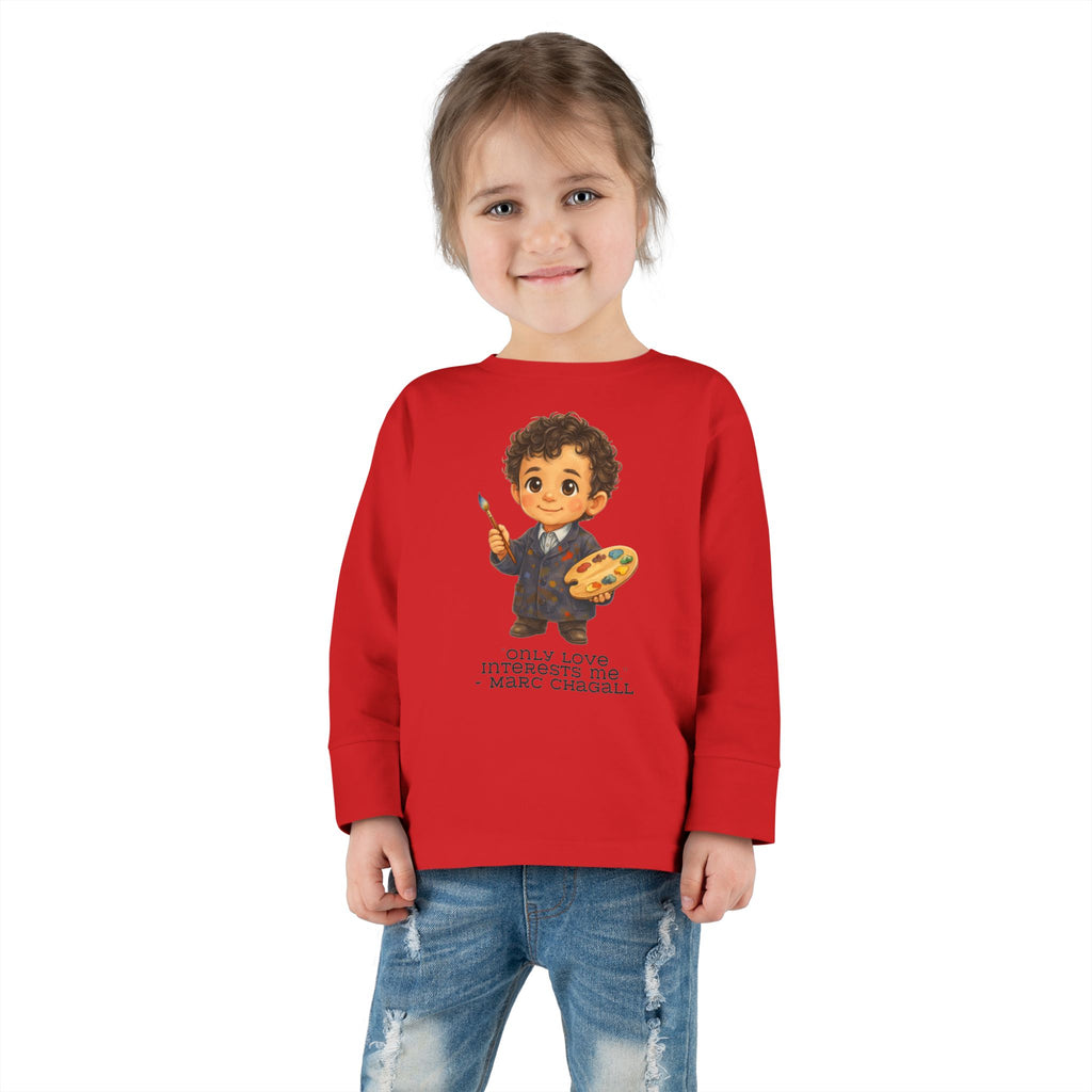 Marc Chagall Kids Shirt, Only Love Interests Me Quote Tee, Jewish Artist Kids Shirt, Jewish Art History Shirt
