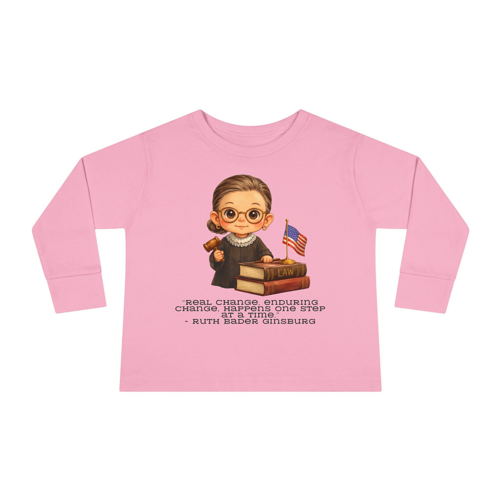 Ruth Bader Ginsburg Kids Shirt, RBG Quote Kids Tee, Jewish Hero Kids Shirt, Jewish History Shirt for Children, Girl Power Kids