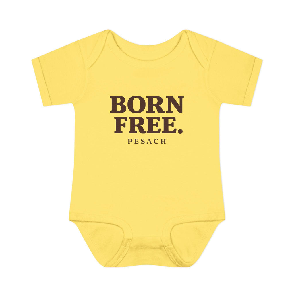 Born Free Pesach Bodysuit | Infant Onesie, Passover Baby Tee