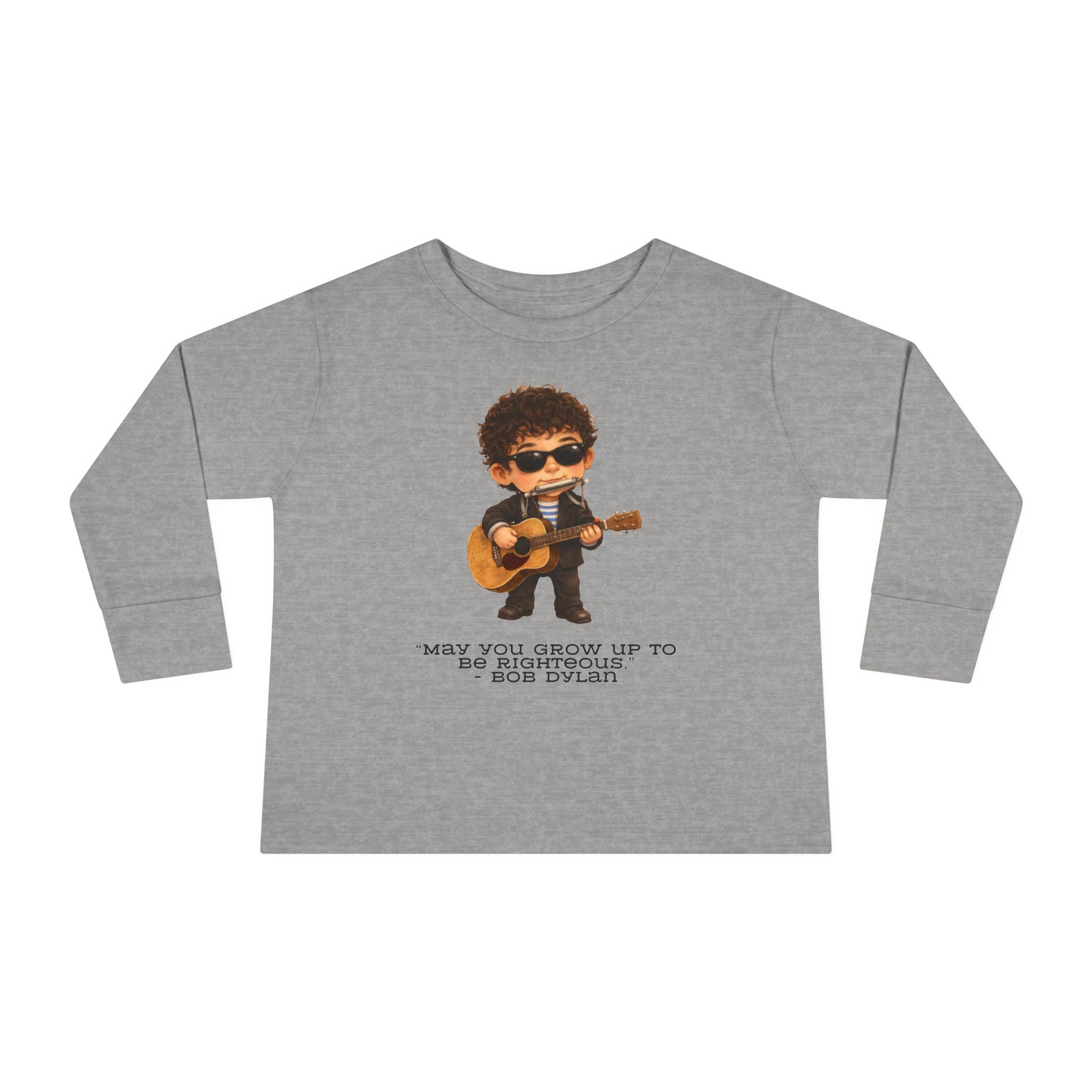 Bob Dylan Kids Shirt, May You Grow Up to Be Righteous Quote Tee, Jewish Music Legend Kids Shirt, Jewish History Shirt
