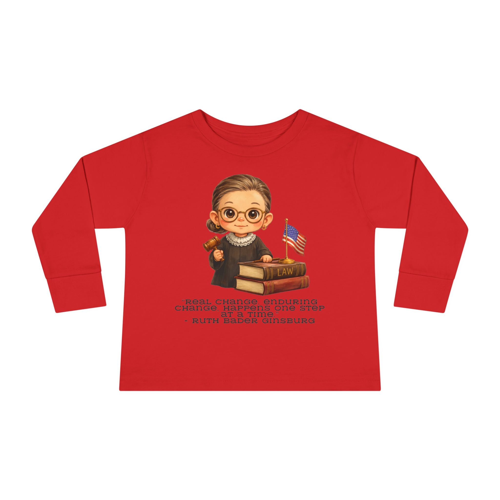 Ruth Bader Ginsburg Kids Shirt, RBG Quote Kids Tee, Jewish Hero Kids Shirt, Jewish History Shirt for Children, Girl Power Kids