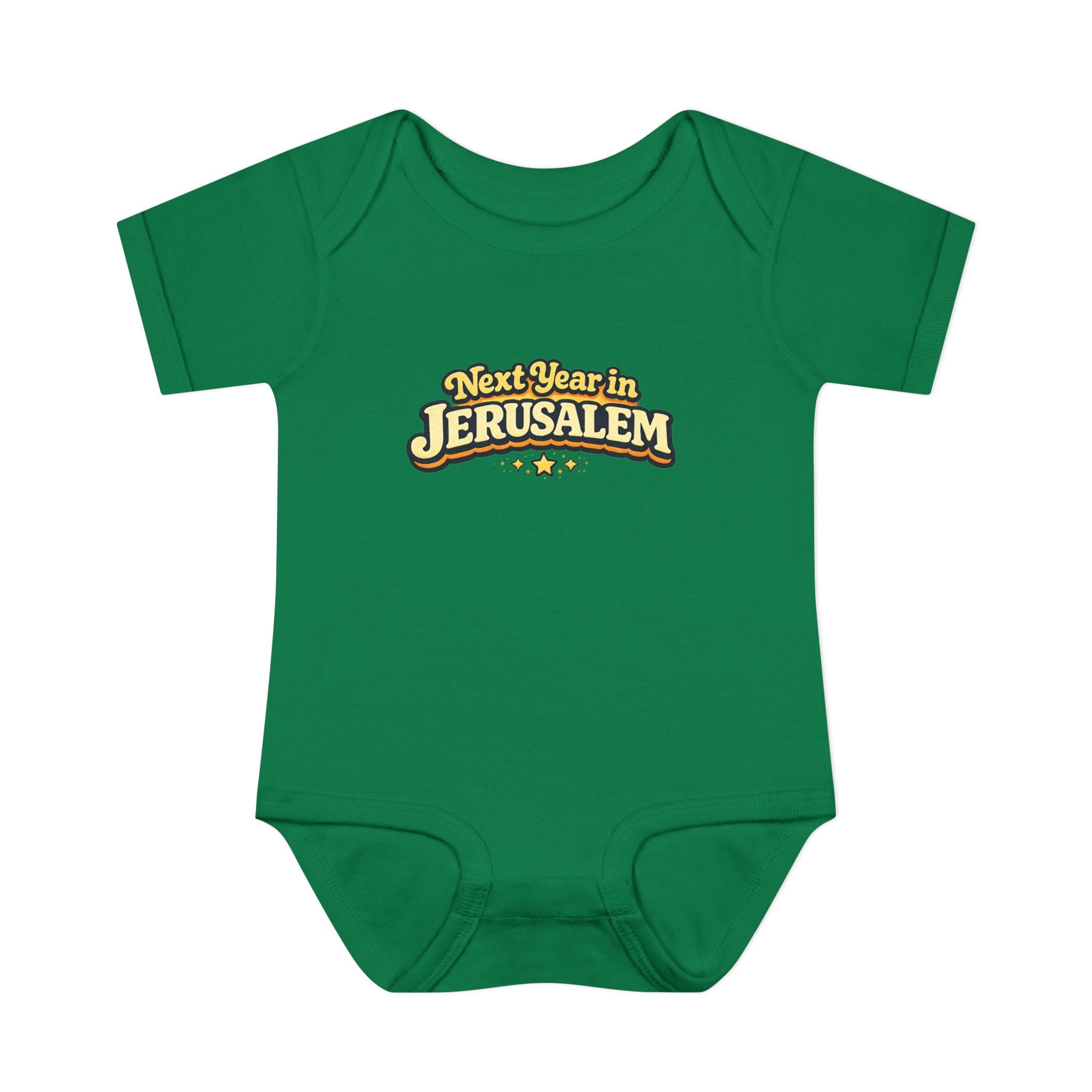 Next Year in Jerusalem Bodysuit | Baby Jewish Holiday Passover Shirt