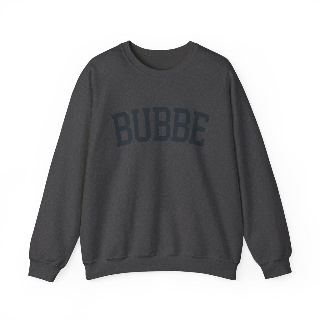 BUBBE Sweatshirt Hebrew Grandma Crewneck, Jewish Grandmother Cozy Pullover, Embroidered Family Gift
