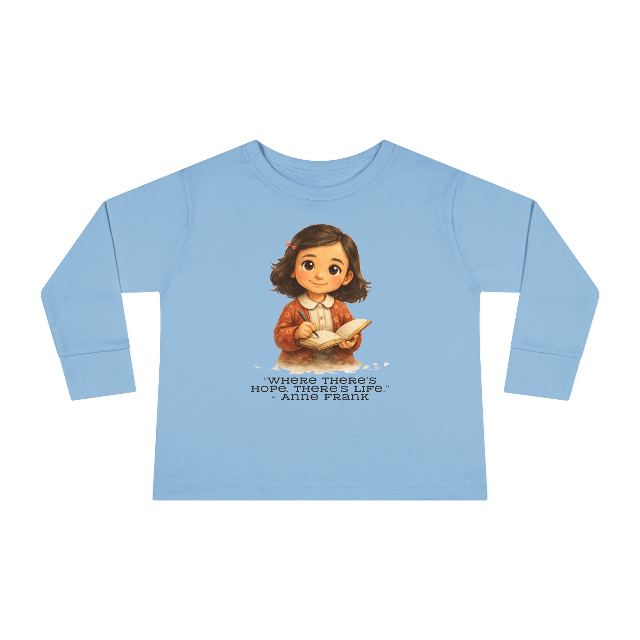 Anne Frank Kids Shirt, Jewish Hero Kids Tee Inspirational Quote, Jewish History Shirt for Children, Hebrew School Gift, Jewish Pride Kids