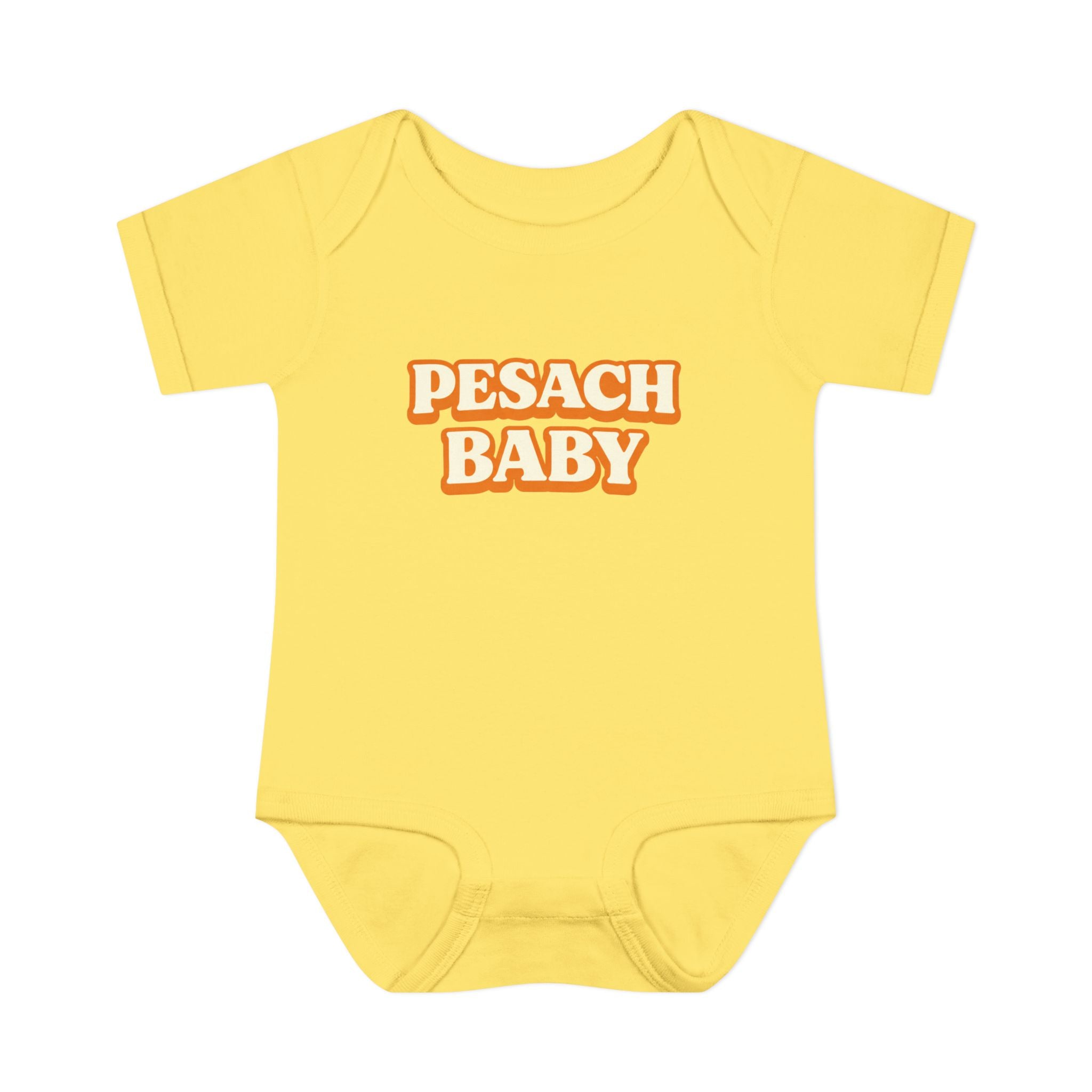 Pesach Baby Bodysuit | Passover Infant Onesie, Retro Text