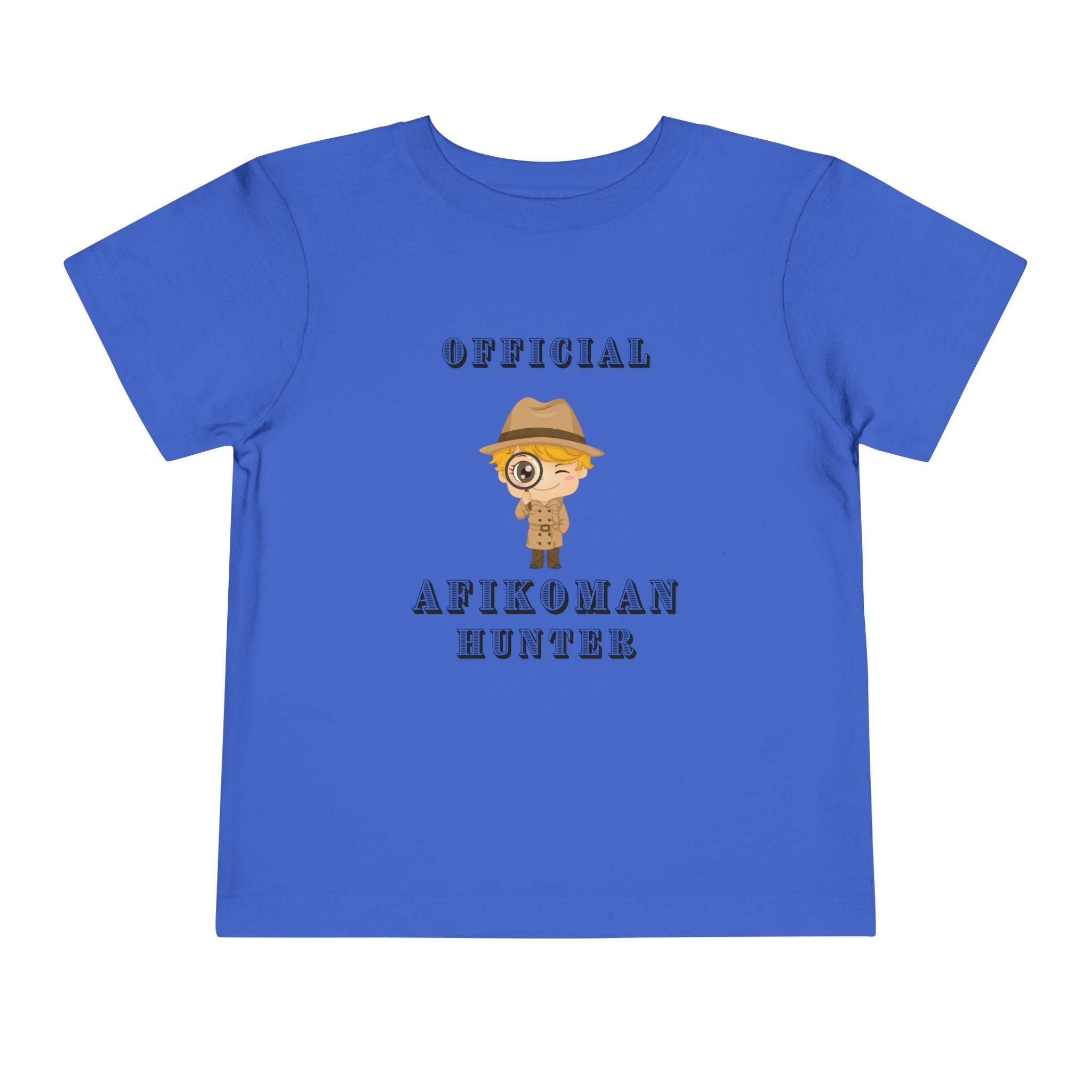 Afikomen Hunter Toddler T Shirt, Passover Kids Shirt , Pesach Seder Outfit, Jewish Holiday Kids Gift girl