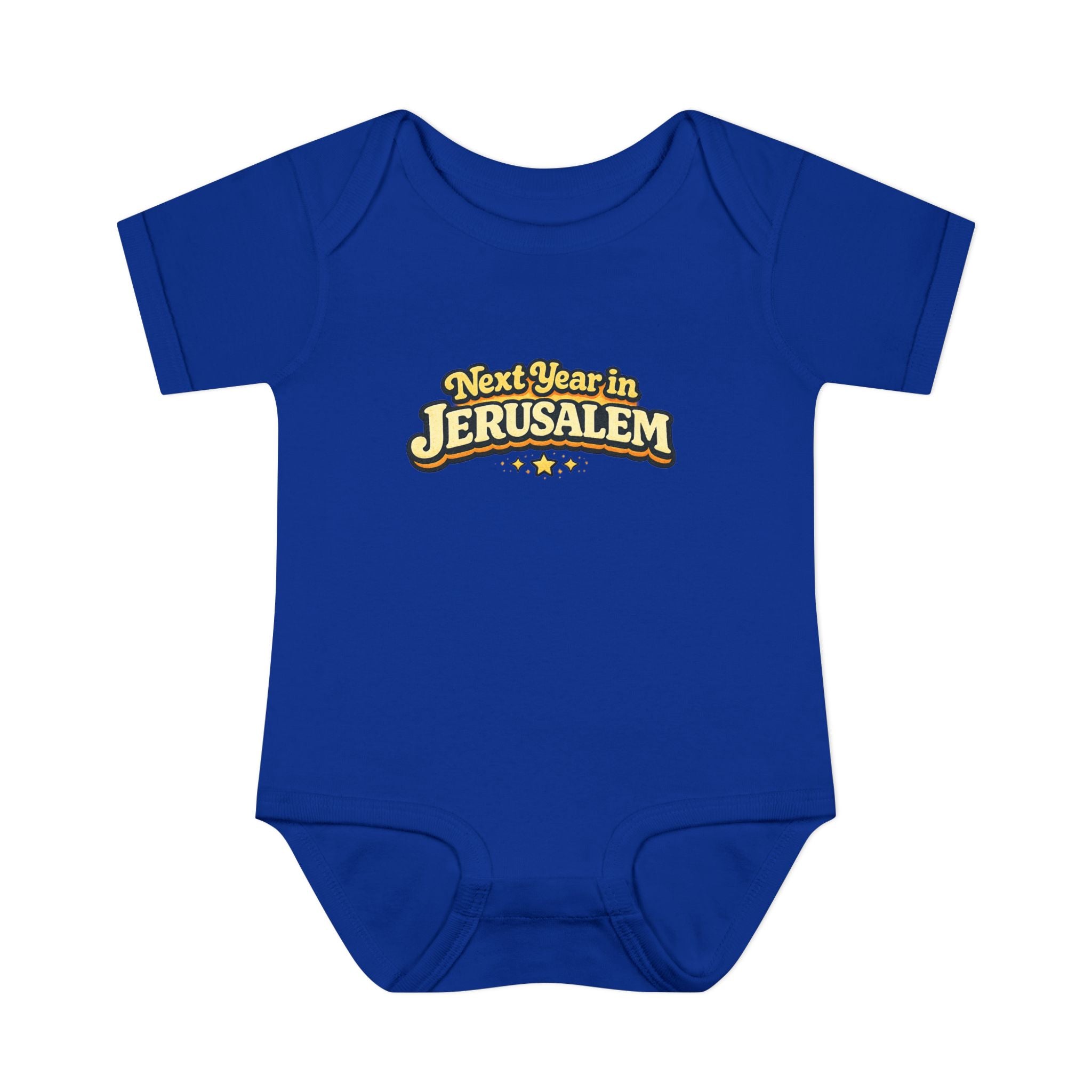 Next Year in Jerusalem Bodysuit | Baby Jewish Holiday Passover Shirt