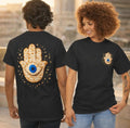 Matzah Hamsa Evil Eye Shirt, Modern Passover Jewish Holiday Tee
