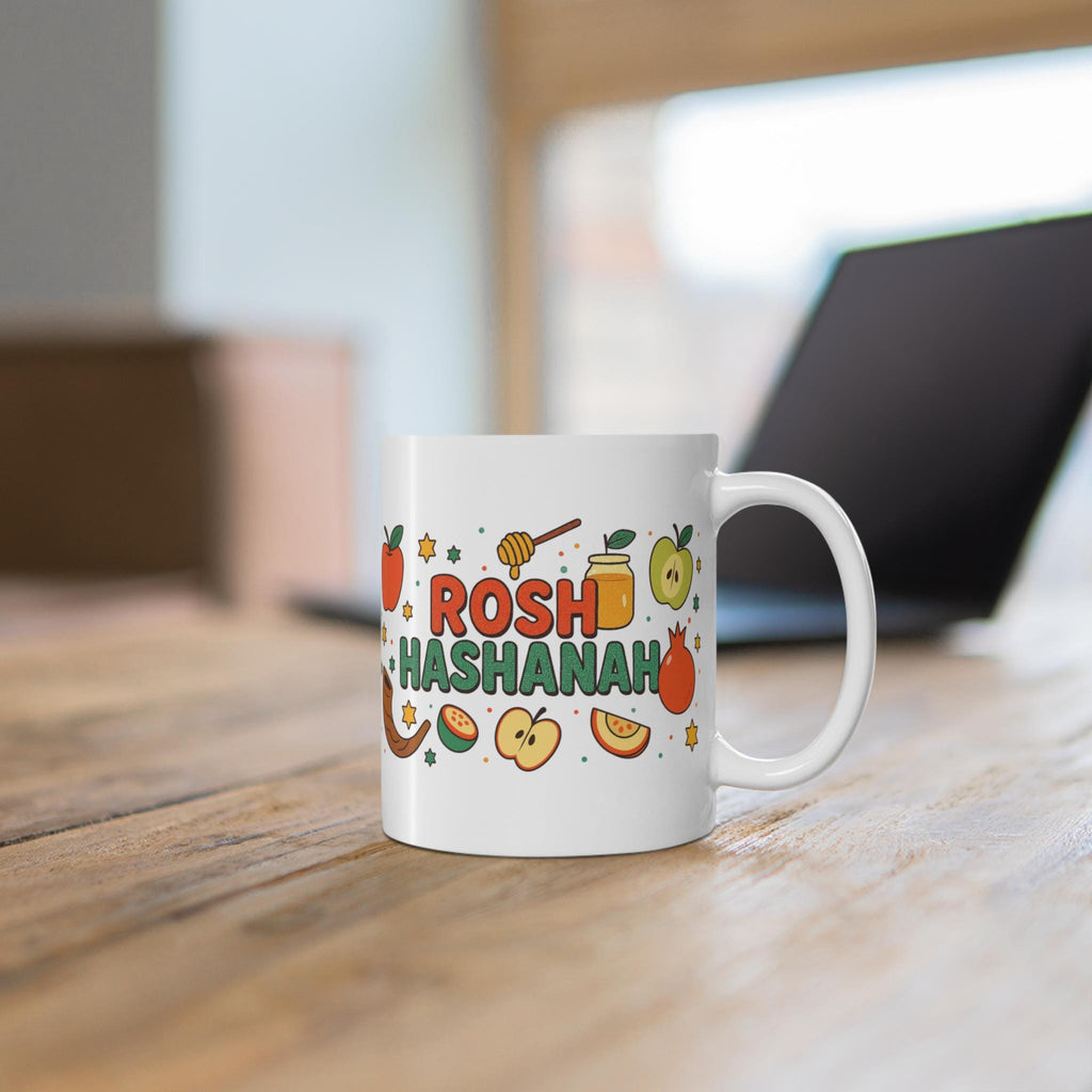 Rosh Hashanah Mug, Shanah Tovah, Jewish New Year Gift
