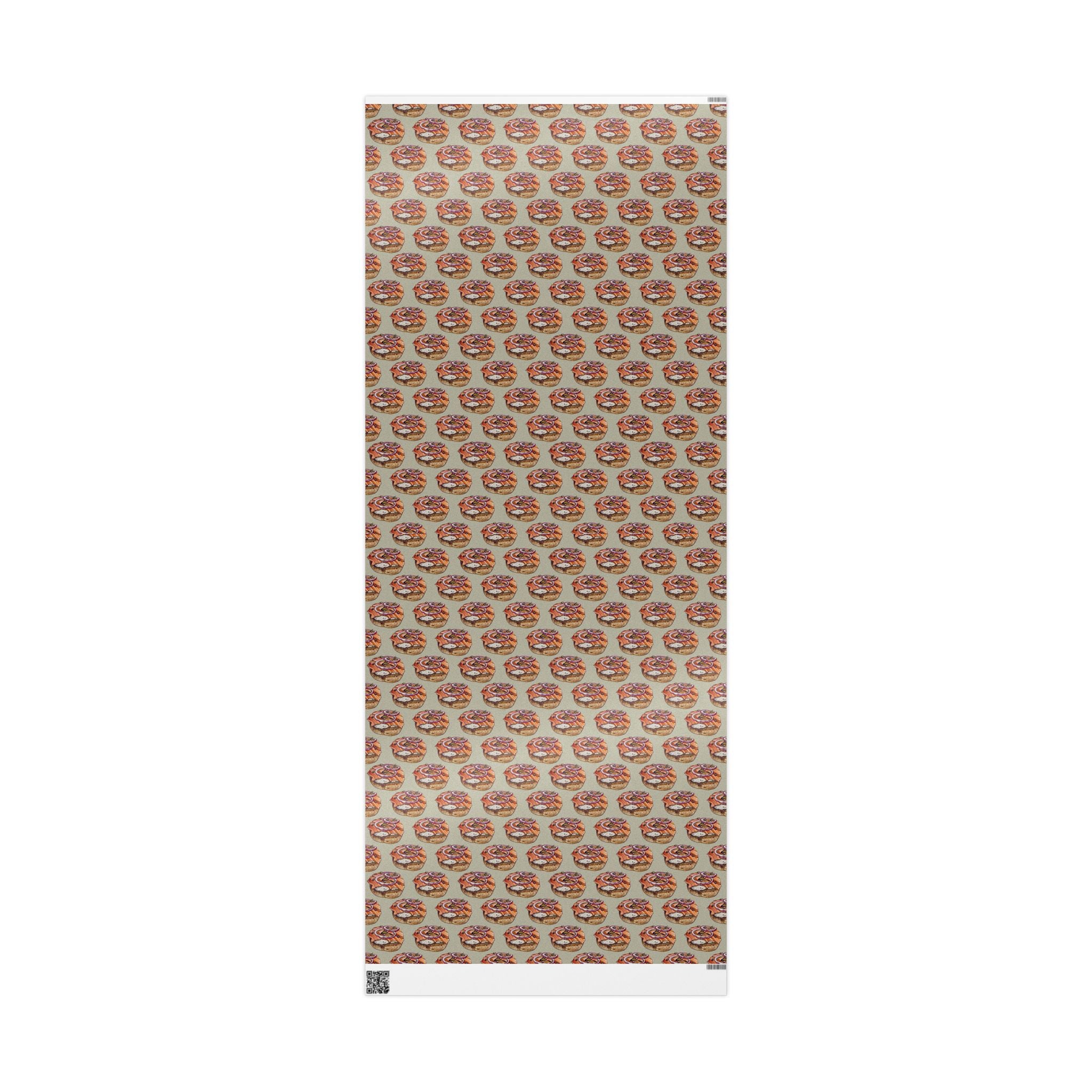 Bagels and Lox Wrapping Paper Jewish Gift Wrap, Funny Schmear Brunch Paper, Hanukkah Bar Mitzvah Housewarming Gift