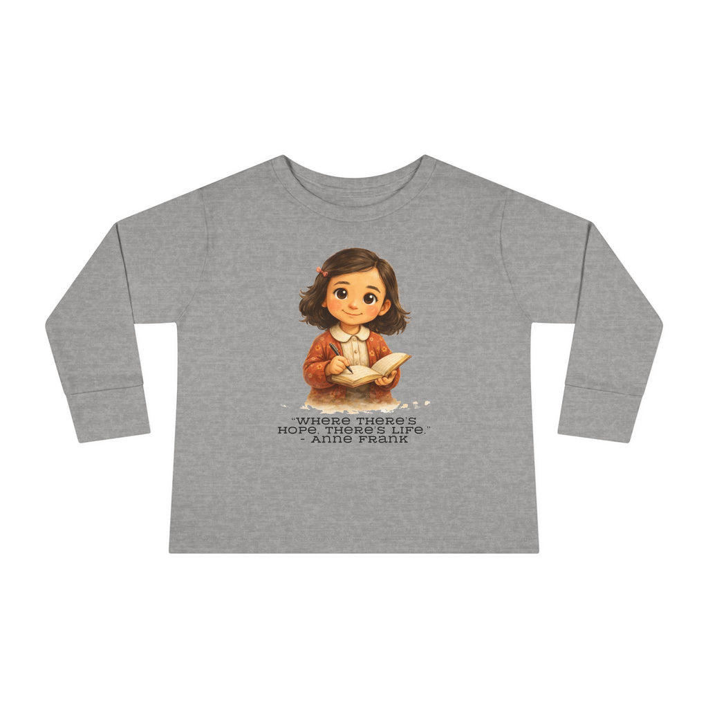 Anne Frank Kids Shirt, Jewish Hero Kids Tee Inspirational Quote, Jewish History Shirt for Children, Hebrew School Gift, Jewish Pride Kids