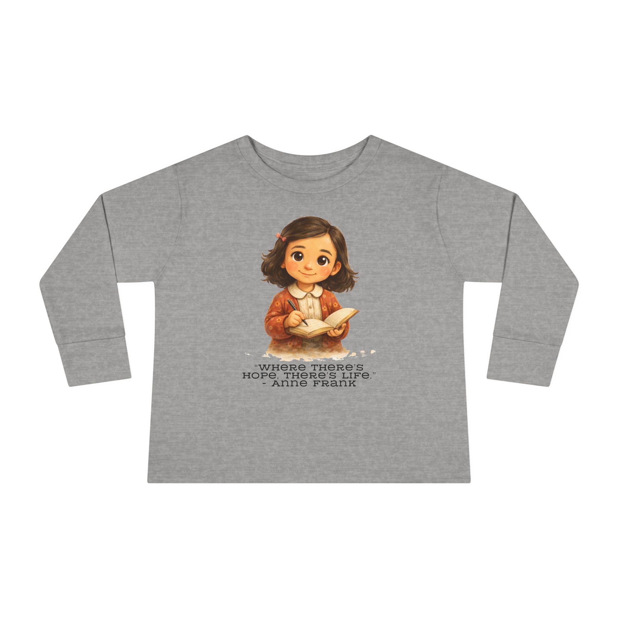 Anne Frank Kids Shirt, Jewish Hero Kids Tee Inspirational Quote, Jewish History Shirt for Children, Hebrew School Gift, Jewish Pride Kids