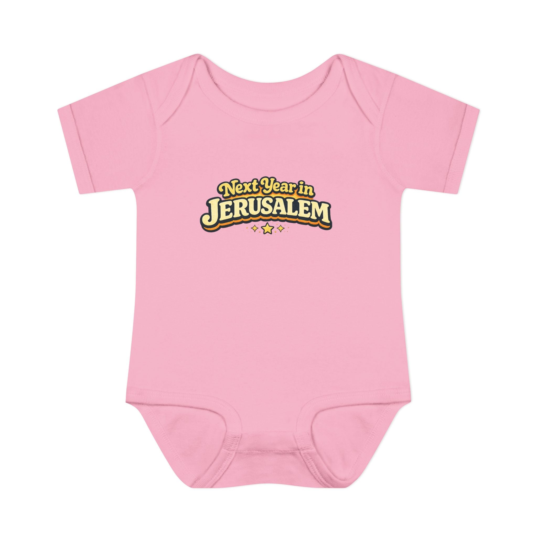 Next Year in Jerusalem Bodysuit | Baby Jewish Holiday Passover Shirt