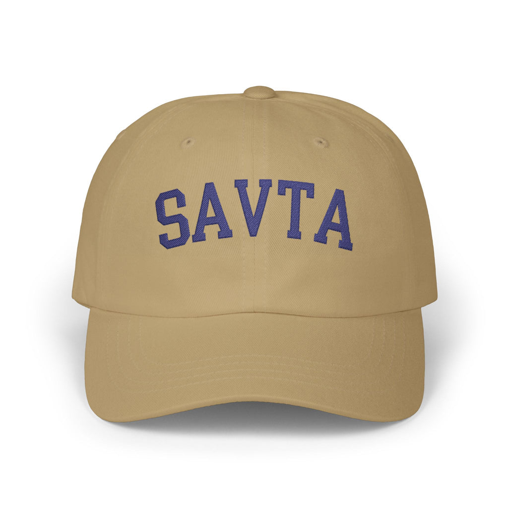 Savta Embroidered Baseball Cap Jewish Grandma Hat Hebrew Grandmother Gift College Style Dad Hat Adjustable Cotton