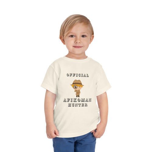 Afikomen Hunter Toddler T Shirt, Passover Kids Shirt , Pesach Seder Outfit, Jewish Holiday Kids Gift girl
