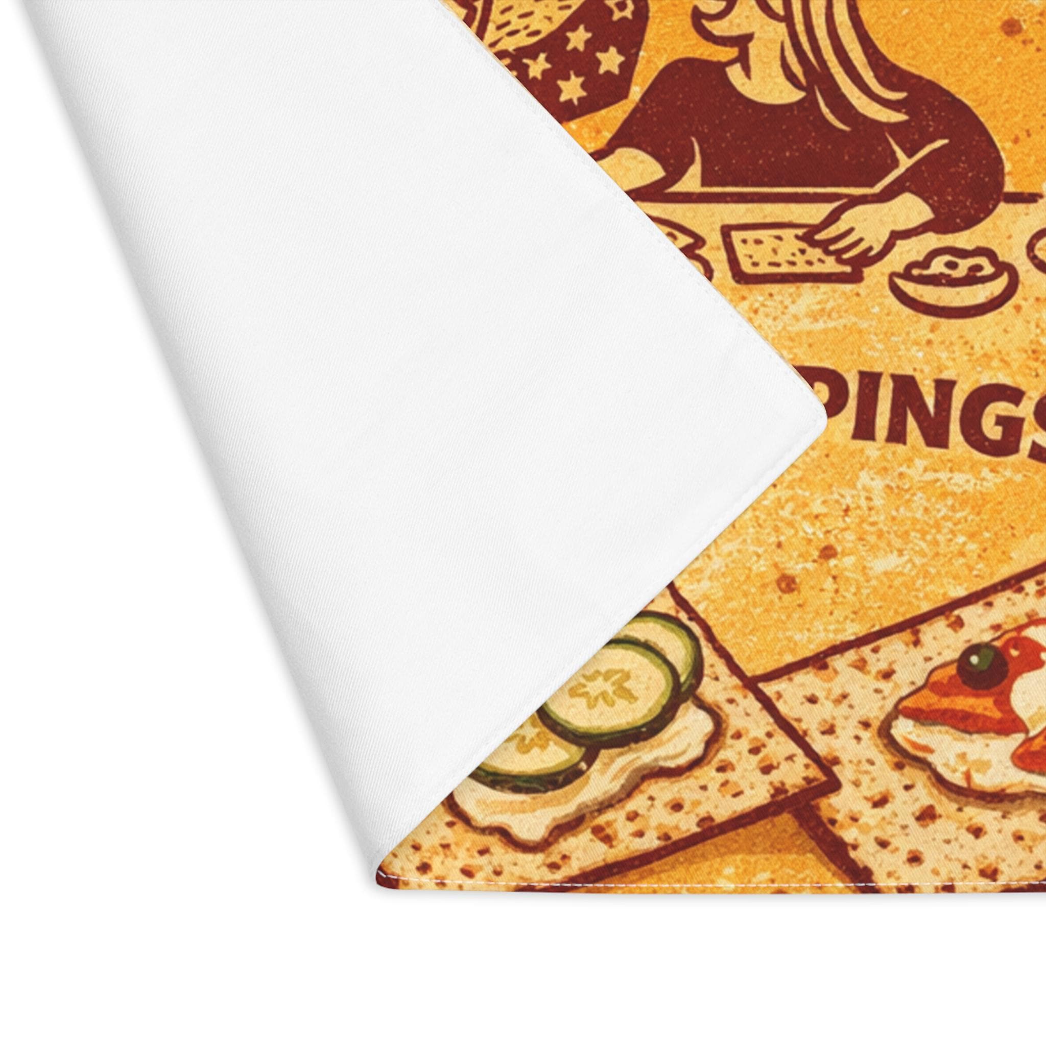 Ancient Cracker Passover Placemat, Funny Seder Table Mat, Pesach Decor