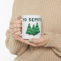Yo Semite Coffee Mug, Jewish Hiker Gift, Yosemite Pun