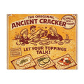 Ancient Cracker Let Your Toppings Talk Passover Placemat, Funny Seder Table Mat, Pesach Table Decor, Jewish Hostess Gift