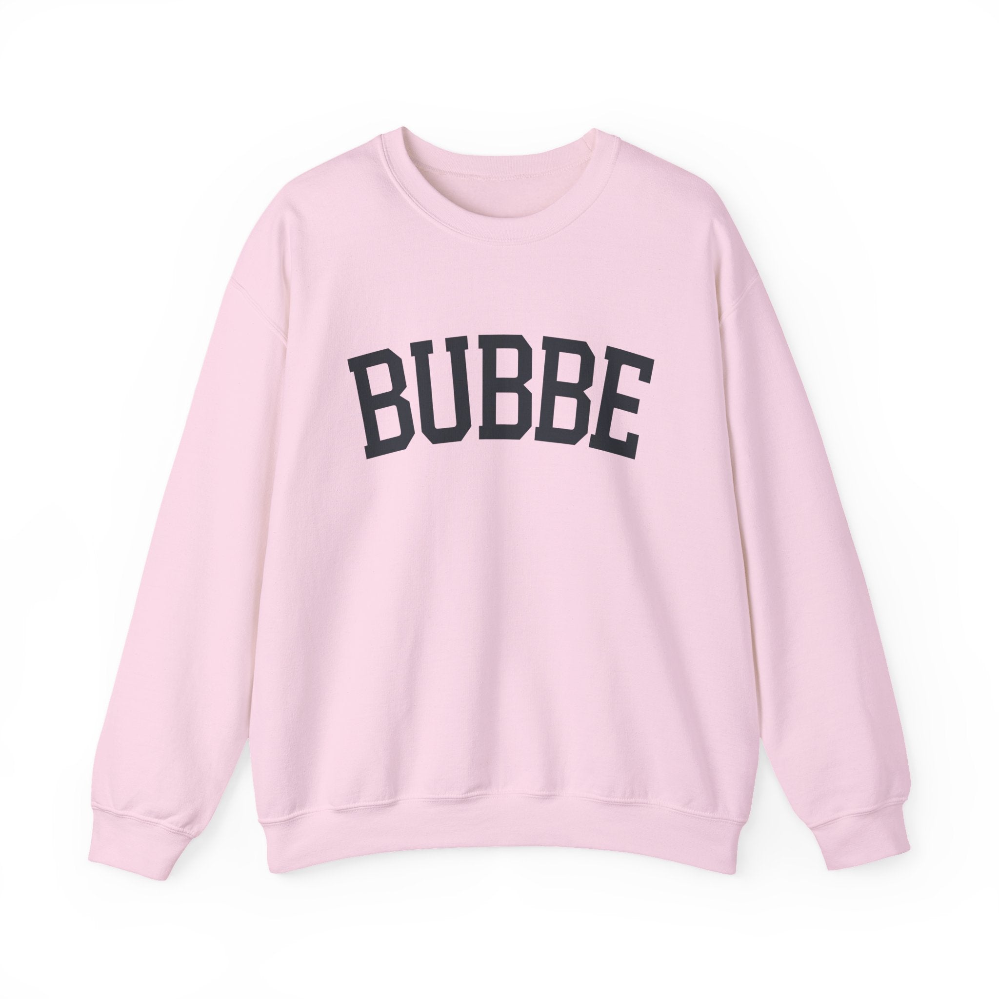 BUBBE Sweatshirt Hebrew Grandma Crewneck, Jewish Grandmother Cozy Pullover, Embroidered Family Gift