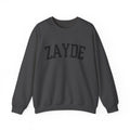 Zayde Sweatshirt Yiddish Grandpa Crewneck, Jewish Grandfather Collegiate Letter Sweater Gift